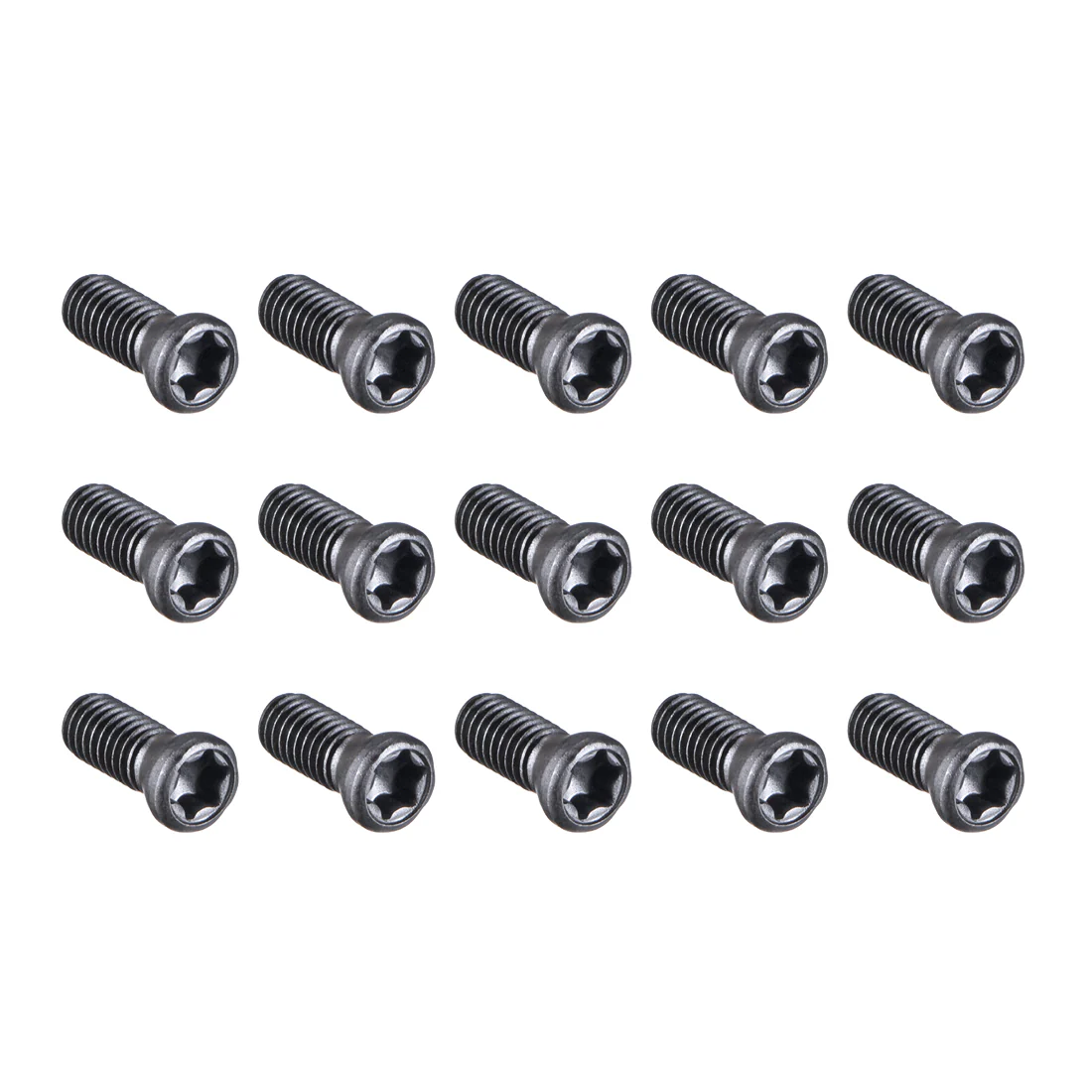 Uxcell M3x8mm Torx Screws For Replaces Carbide Insert CNC Lathe Tool 12.9 Grade Carbon Steel 15pcs