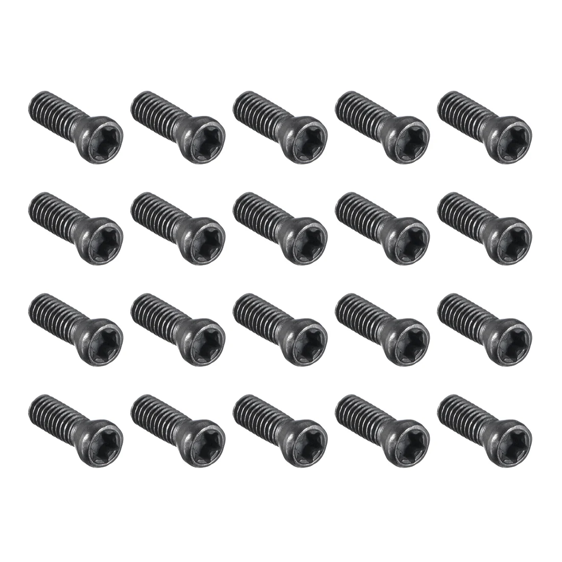 Uxcell Torx Screws For Replaces Carbide Insert CNC Lathe Tool 12.9 Grade Carbon Steel 20pcs