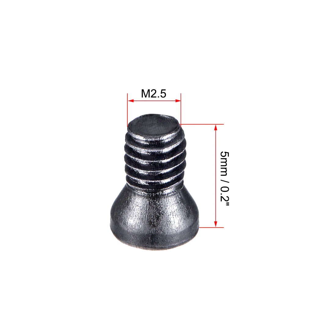 Uxcell Torx Screws For Replaces Carbide Insert CNC Lathe Tool 12.9 Grade Carbon Steel 20pcs - Image 11