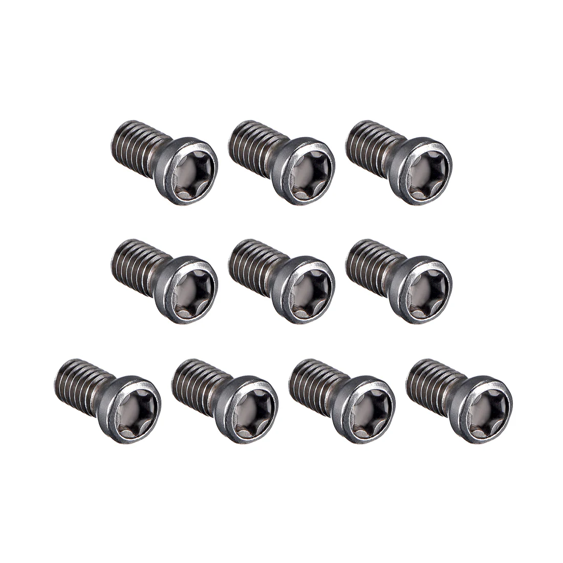Uxcell M3x7mm Torx Screws For Replaces Carbide Insert CNC Lathe Tool 12.9 Grade Alloy Steel 10pcs