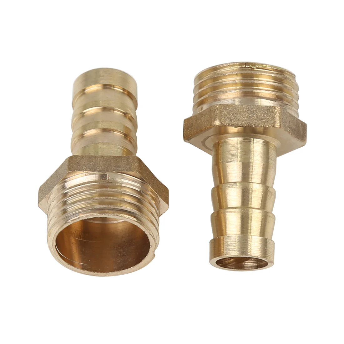 5pcs Brass Hose Tail Barb Fitting Connector 12mm Hose ID x 1/2" Male NPT for Car - Image 5