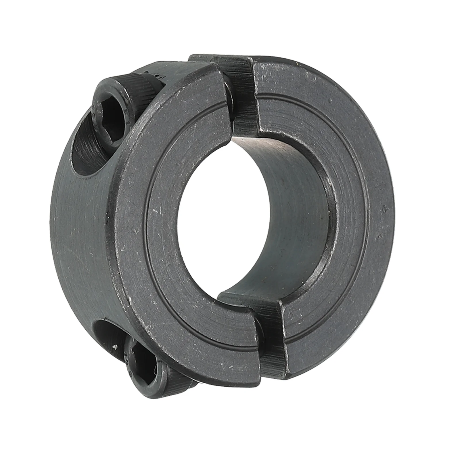 Shaft Collar 0.79" Double Split Carbon Steel Collar W Set Screw Black