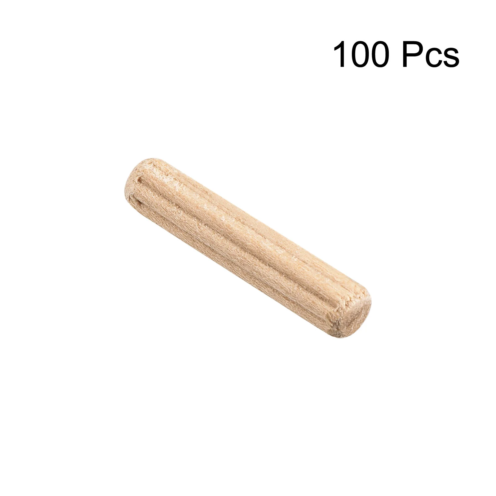 Uxcell Wooden Dowel Pins Wood Dowel Pegs Kiln Dried Hardwood for Woodworking Furniture - Image 3