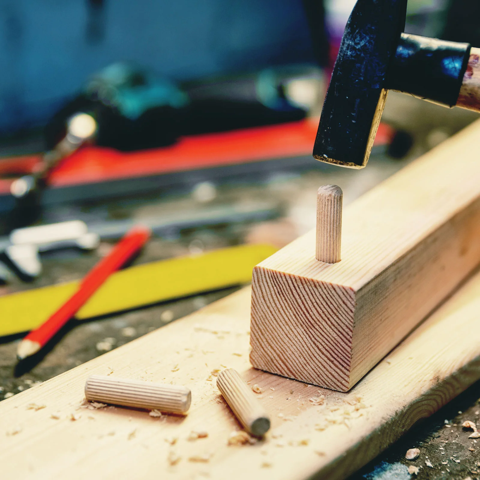 Uxcell Wooden Dowel Pins Wood Dowel Pegs Kiln Dried Hardwood for Woodworking Furniture - Image 76