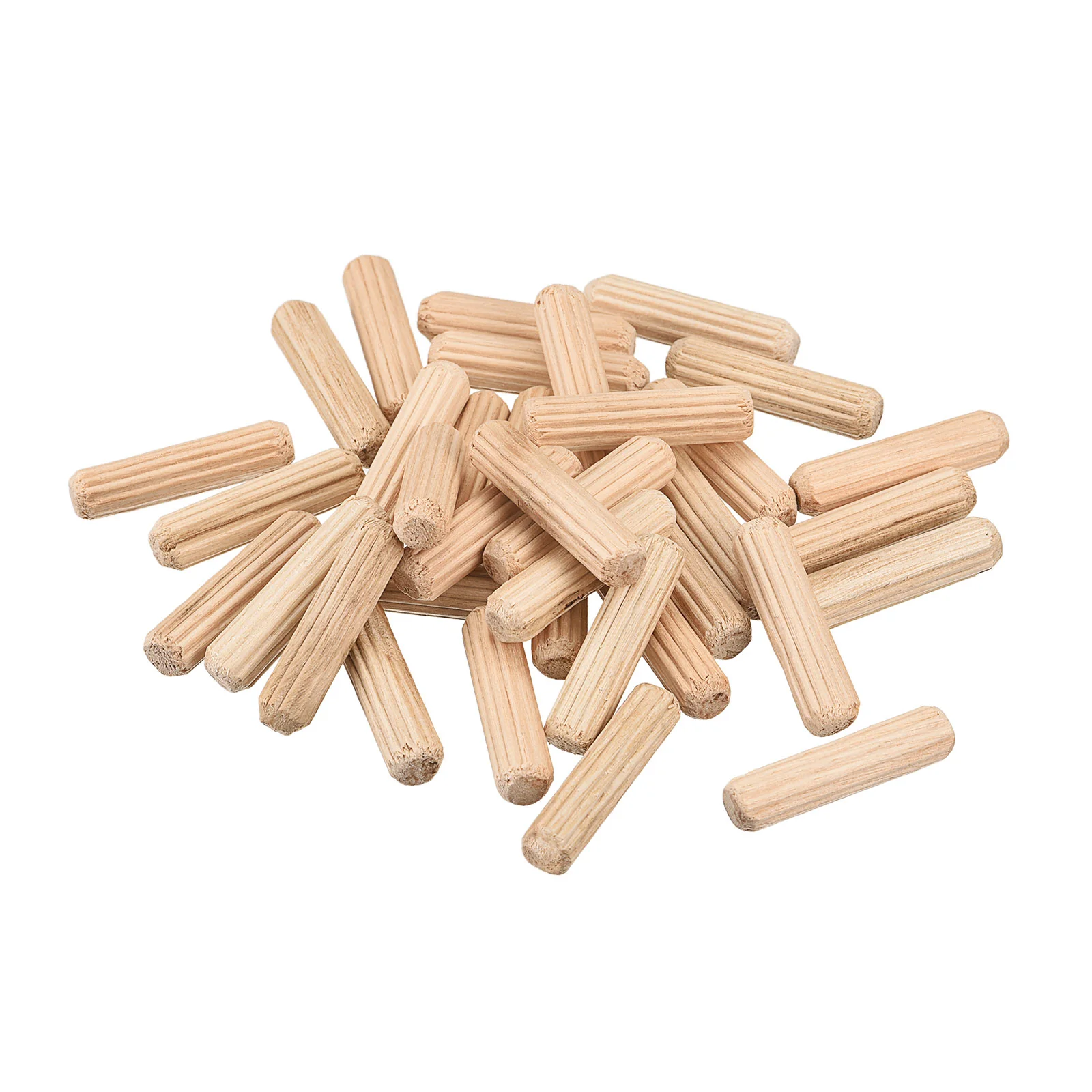 Uxcell Wooden Dowel Pins Fluted Beveled Ends Wood Dowel Pegs Kiln Dried Hardwood for Woodworking Furniture Shelf - Image 15