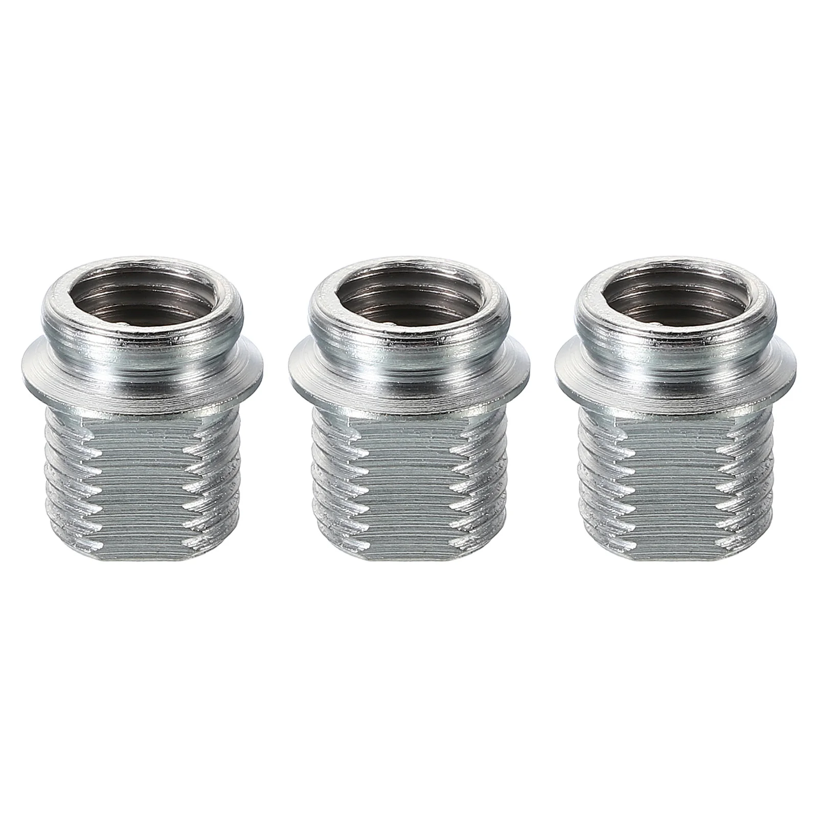 Thread Reducing Nut, 3 Pack M10 Male to M8 Fine Thread Female Gooseneck Hose Adapter Bracket Conversion Nut for Microphone Gooseneck Hose