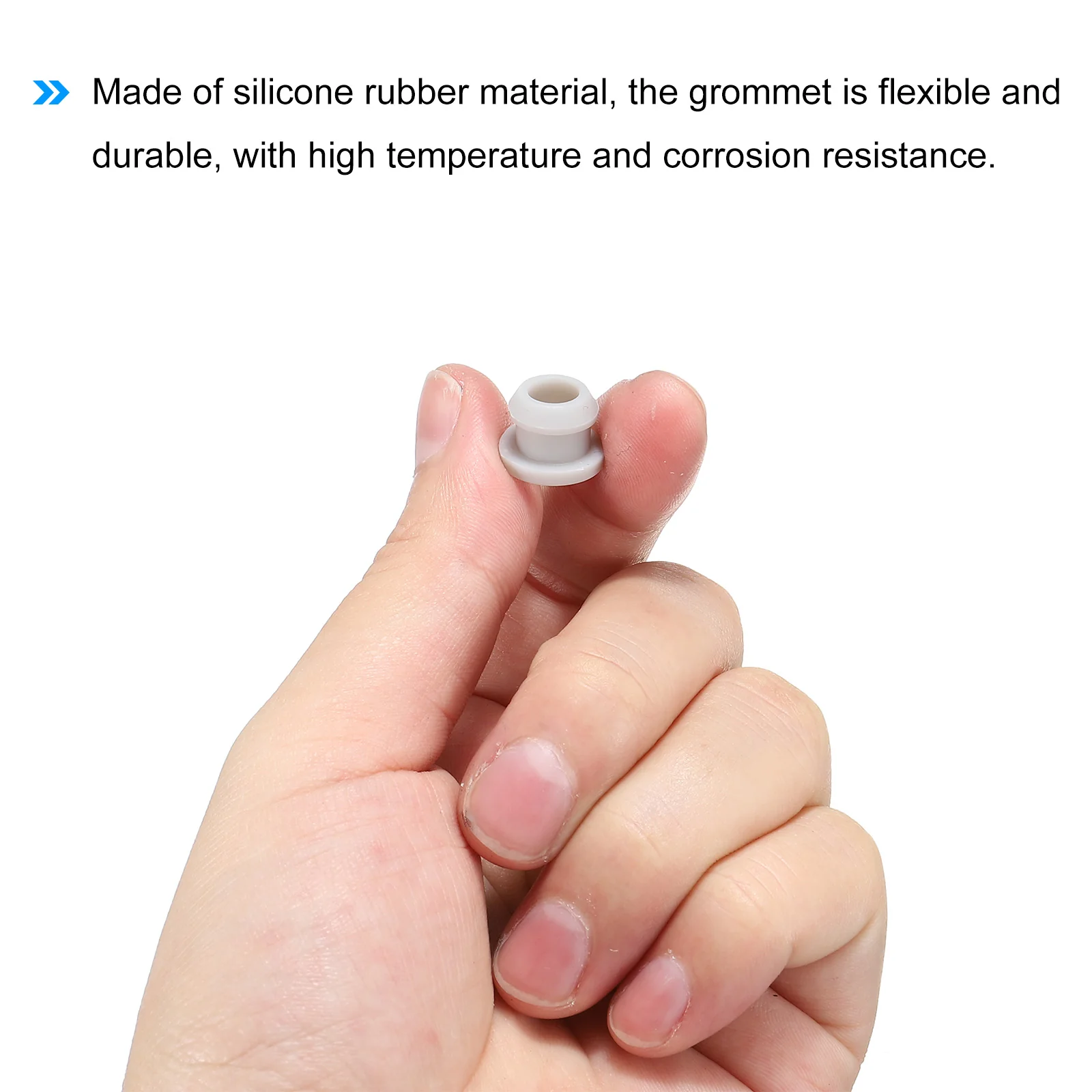 Snap Rubber Grommet Plug Seal Anti-Scratch for Electrical Box Cable Pipe - Image 14