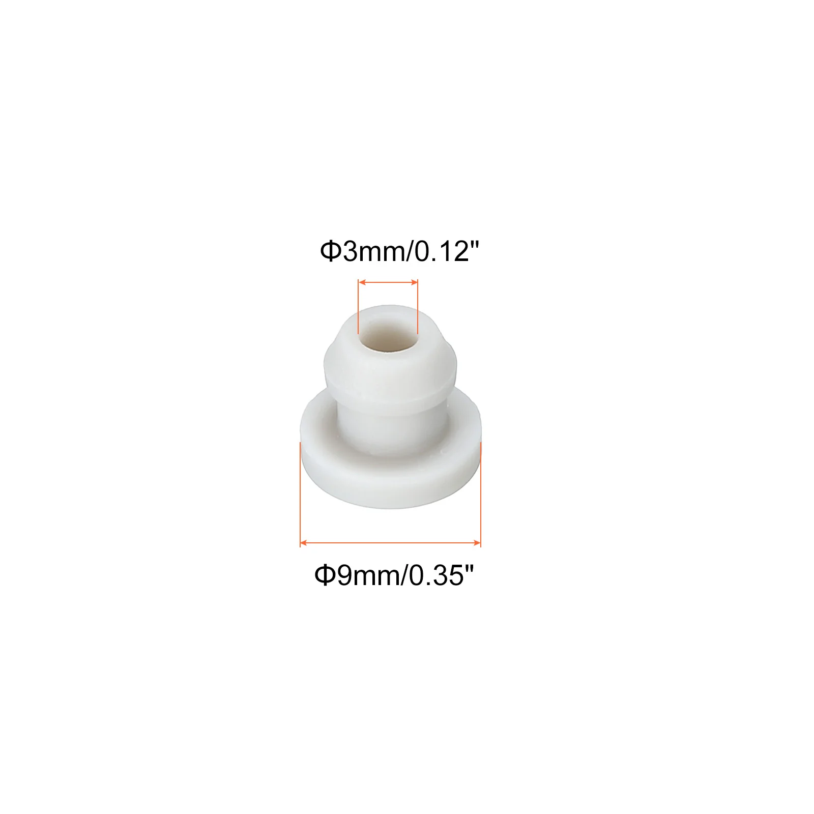 Snap Rubber Grommet Plug Seal Anti-Scratch for Electrical Box Cable Pipe - Image 17
