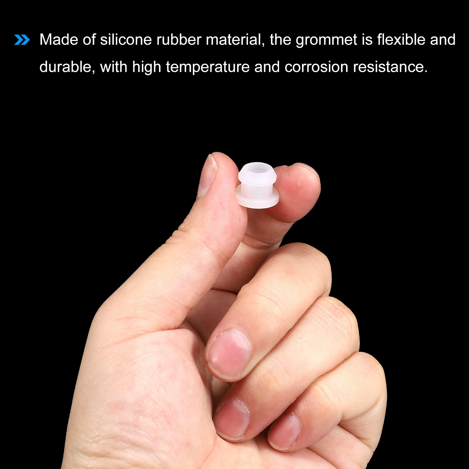 Snap Rubber Grommet Plug Seal Anti-Scratch for Electrical Box Cable Pipe - Image 34