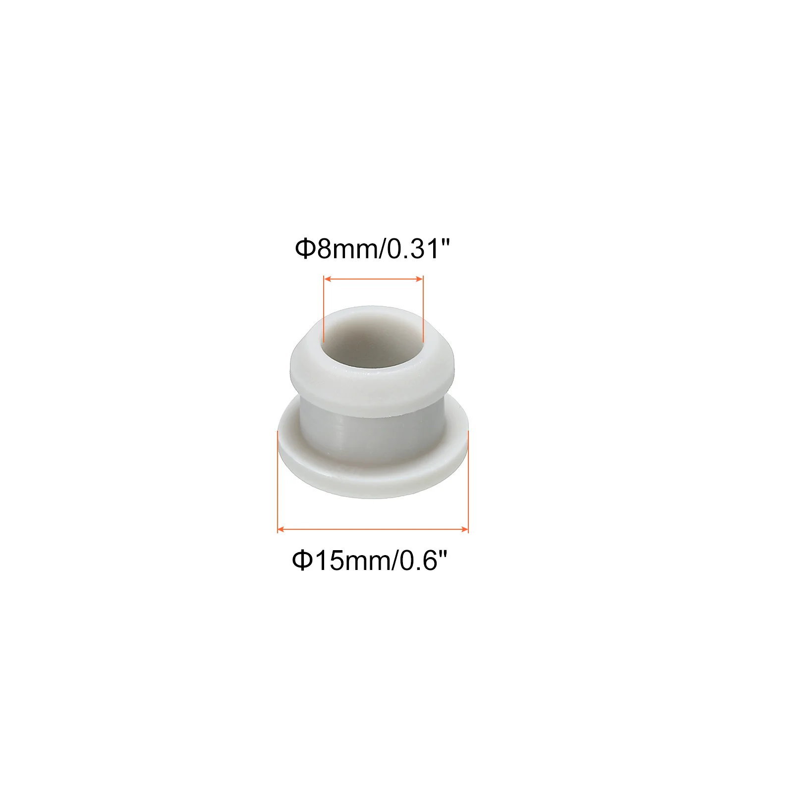 Snap Grommet Hole Plug Seal Anti-Scratch for Electrical Box Cable Pipe - Image 72