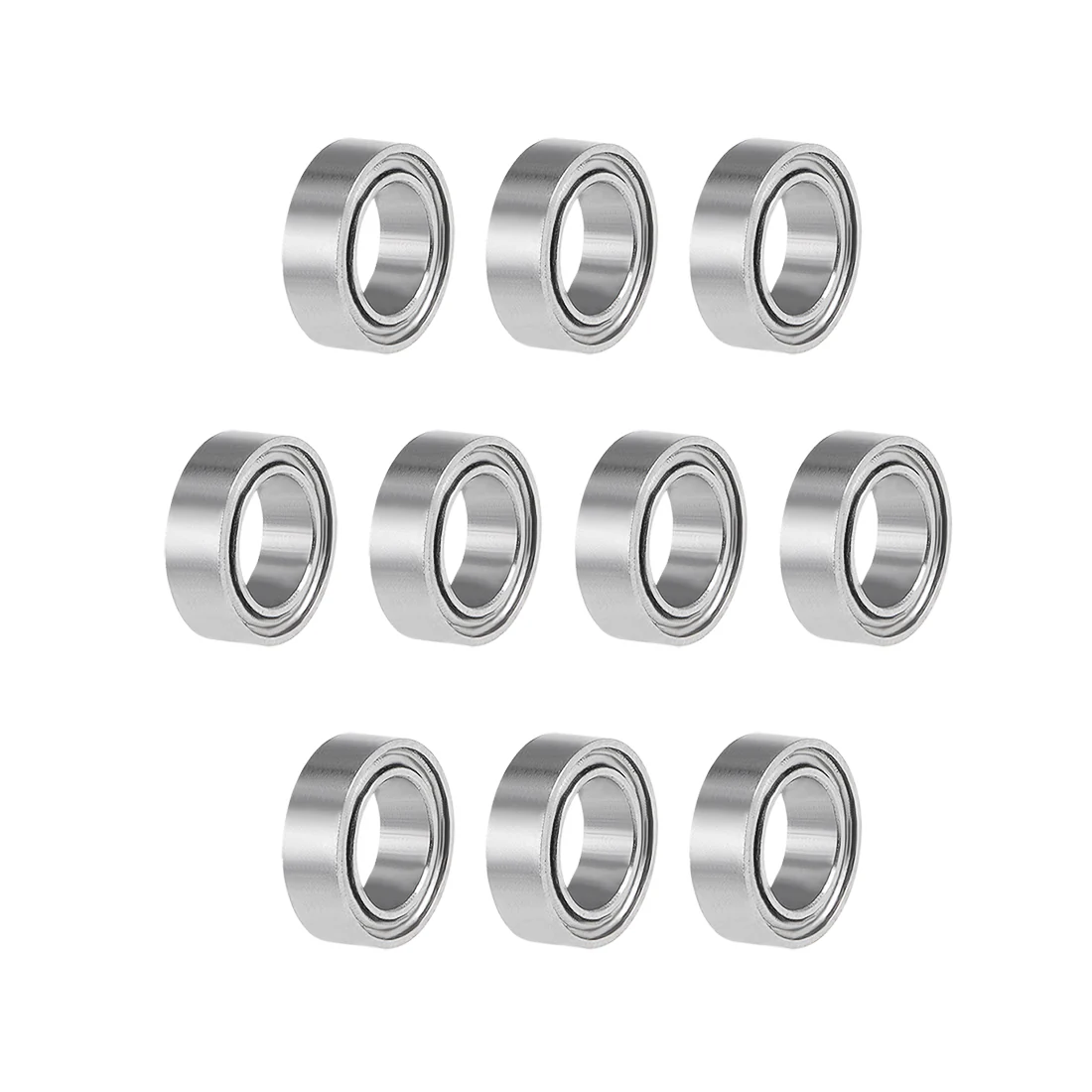 Uxcell MR85ZZ Deep Groove Ball Bearings 5x8x2.5mm Double Shielded Chrome Steel P6 10pcs