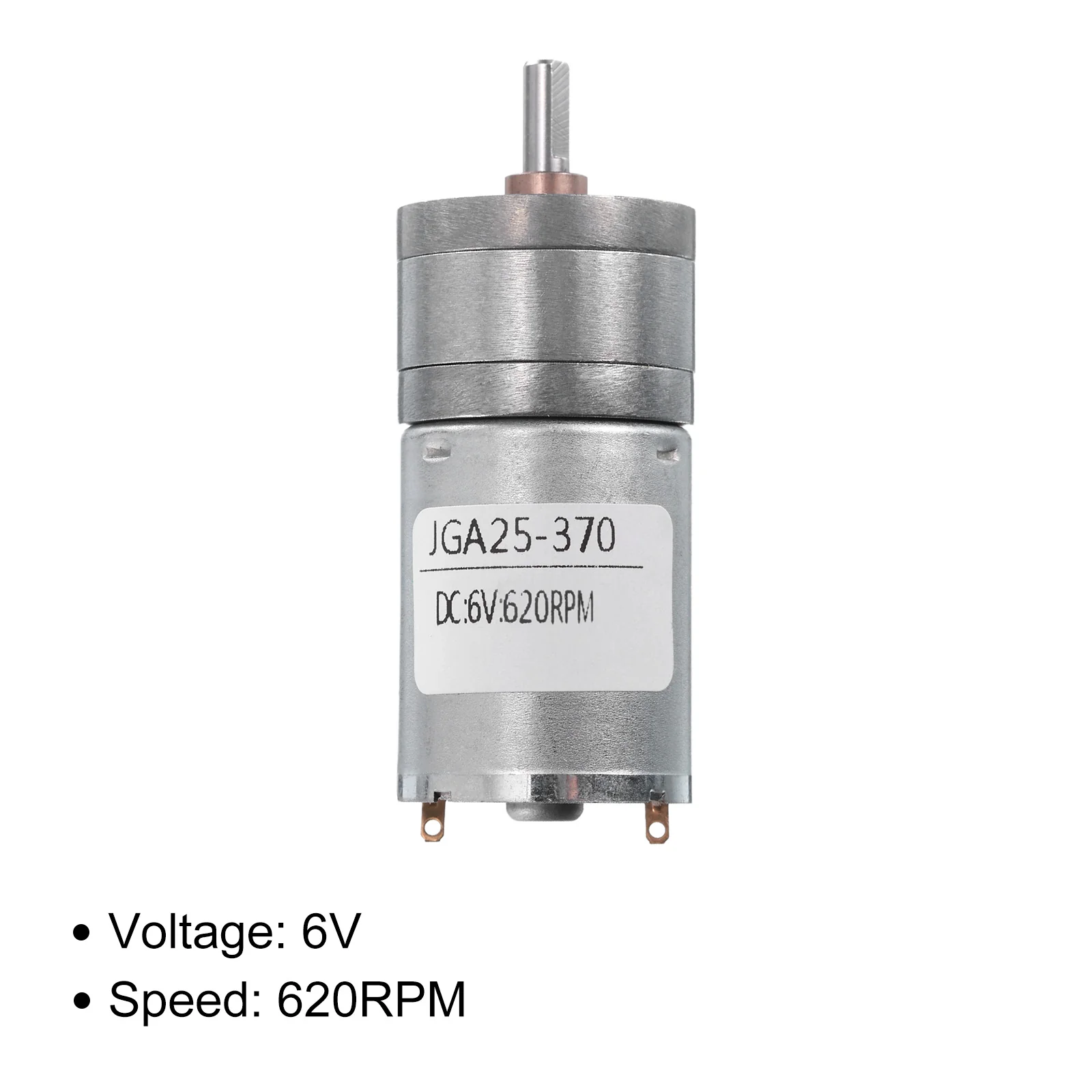 Micro Speed Reduction Gear Box Motor DC6V 620RPM Geared Motor for 370 Motor - Image 3