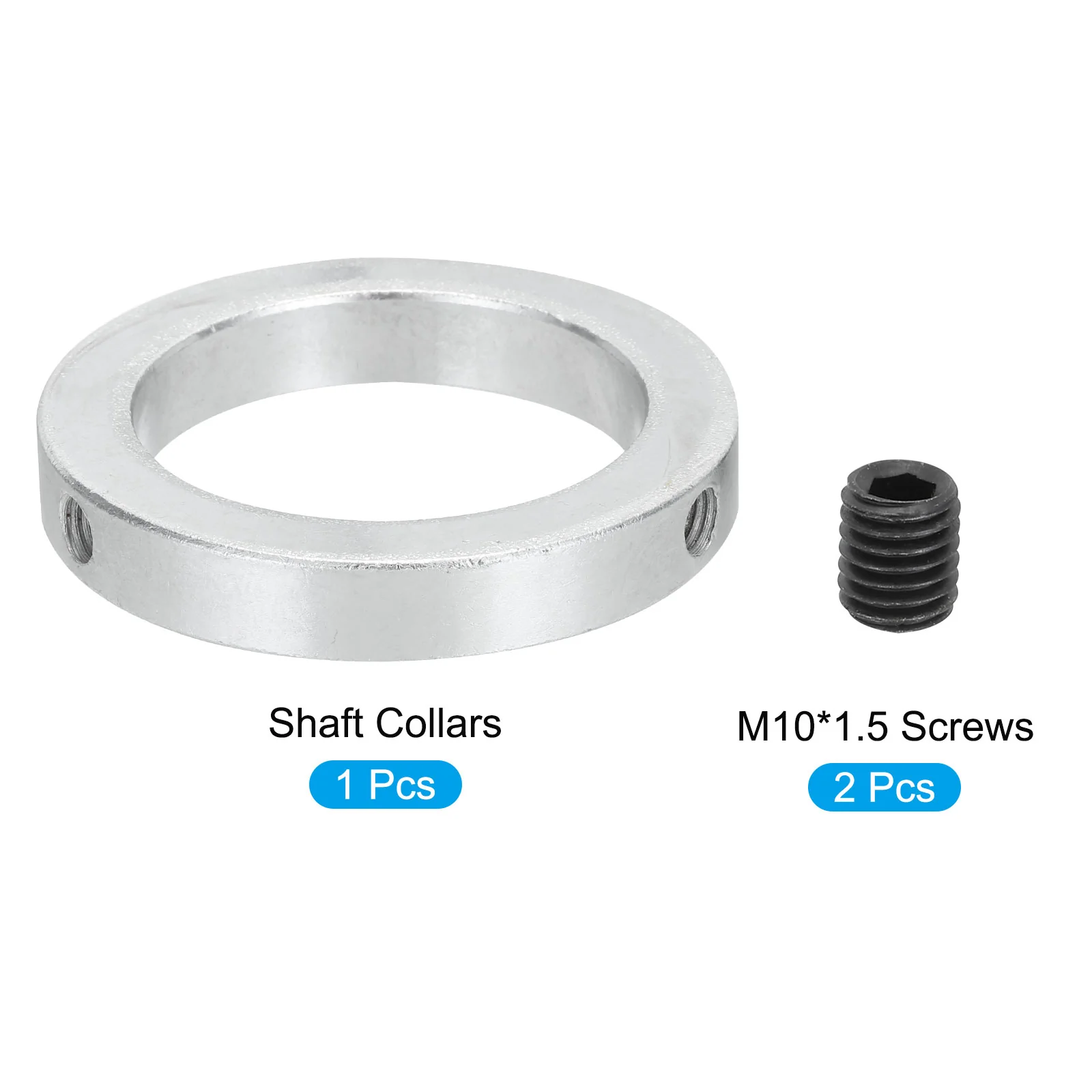 Shaft Collar Bore Set Screw Style Clamping Collars for Machine Tools Drive Shafts - Image 23