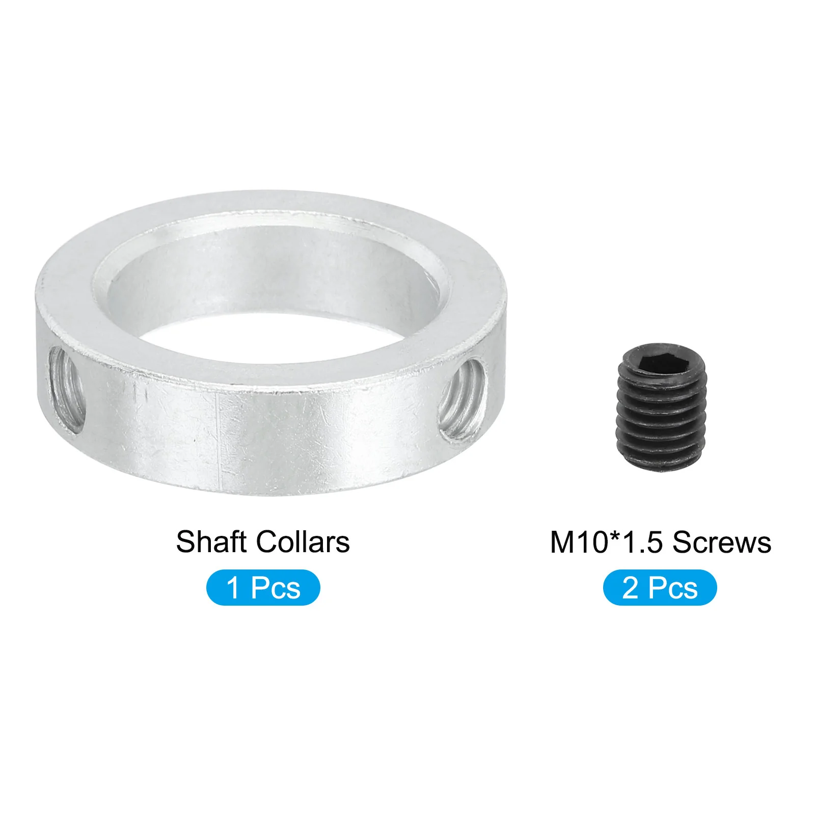 Shaft Collar Bore Set Screw Style Clamping Collars for Machine Tools Drive Shafts - Image 7