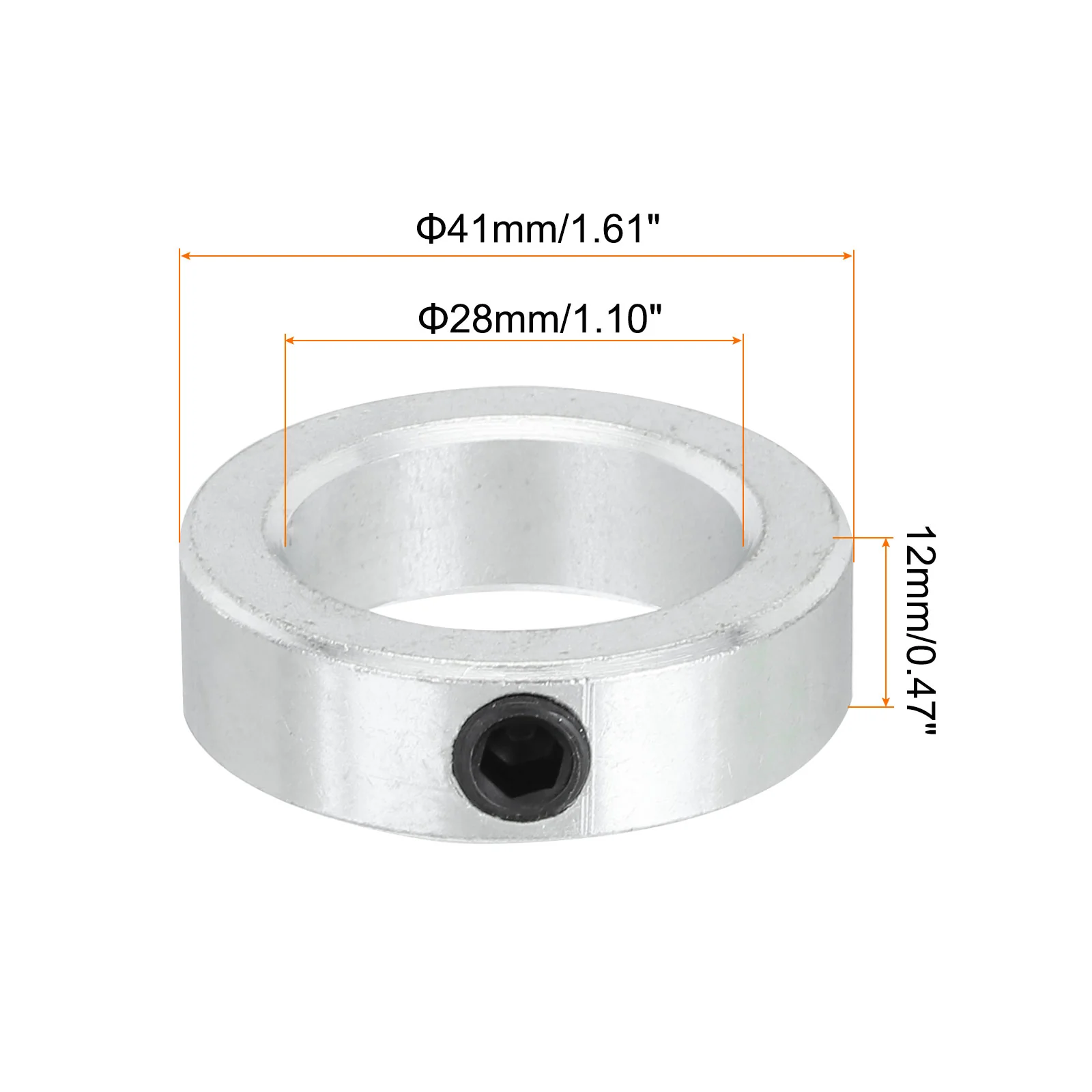 Shaft Collar Bore Set Screw Style Clamping Collars for Shaft Fixing Drive Shafts - Image 10