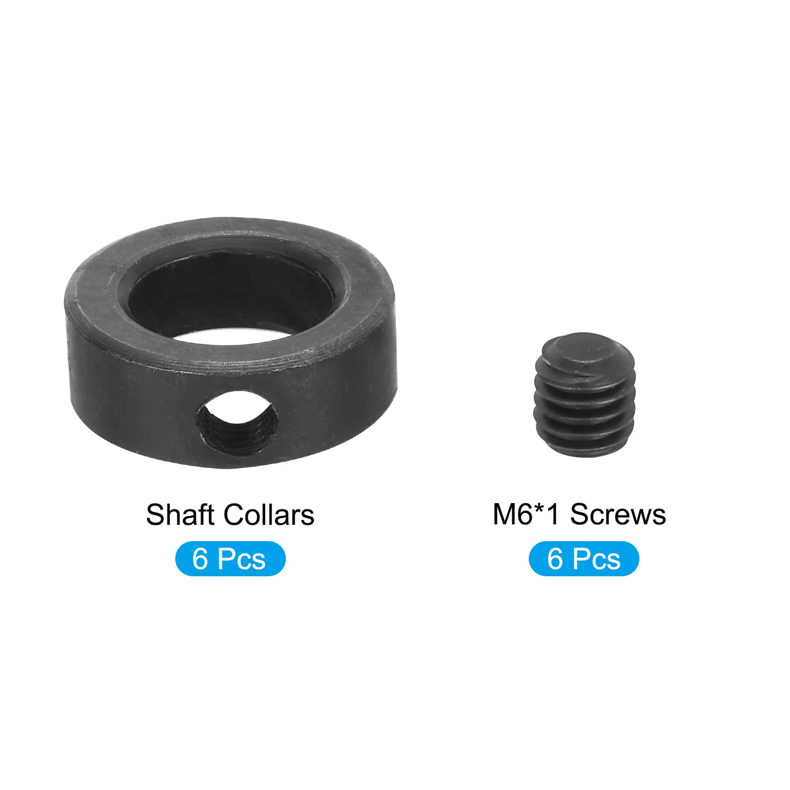 Shaft Collar Bore, Set Screw Style Clamping Collars for Shaft Fixing Machine Tools - Image 11