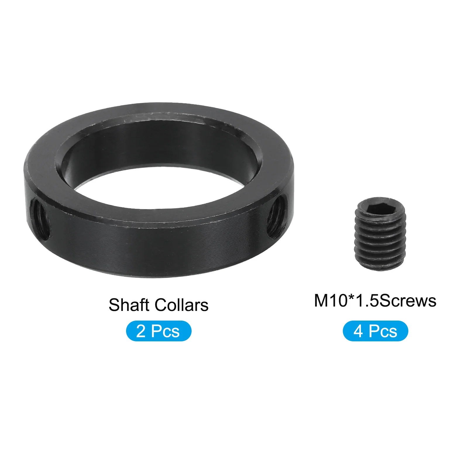 Shaft Collar Bore, Set Screw Style Clamping Collars for Machine Tools Drive Shafts - Image 27