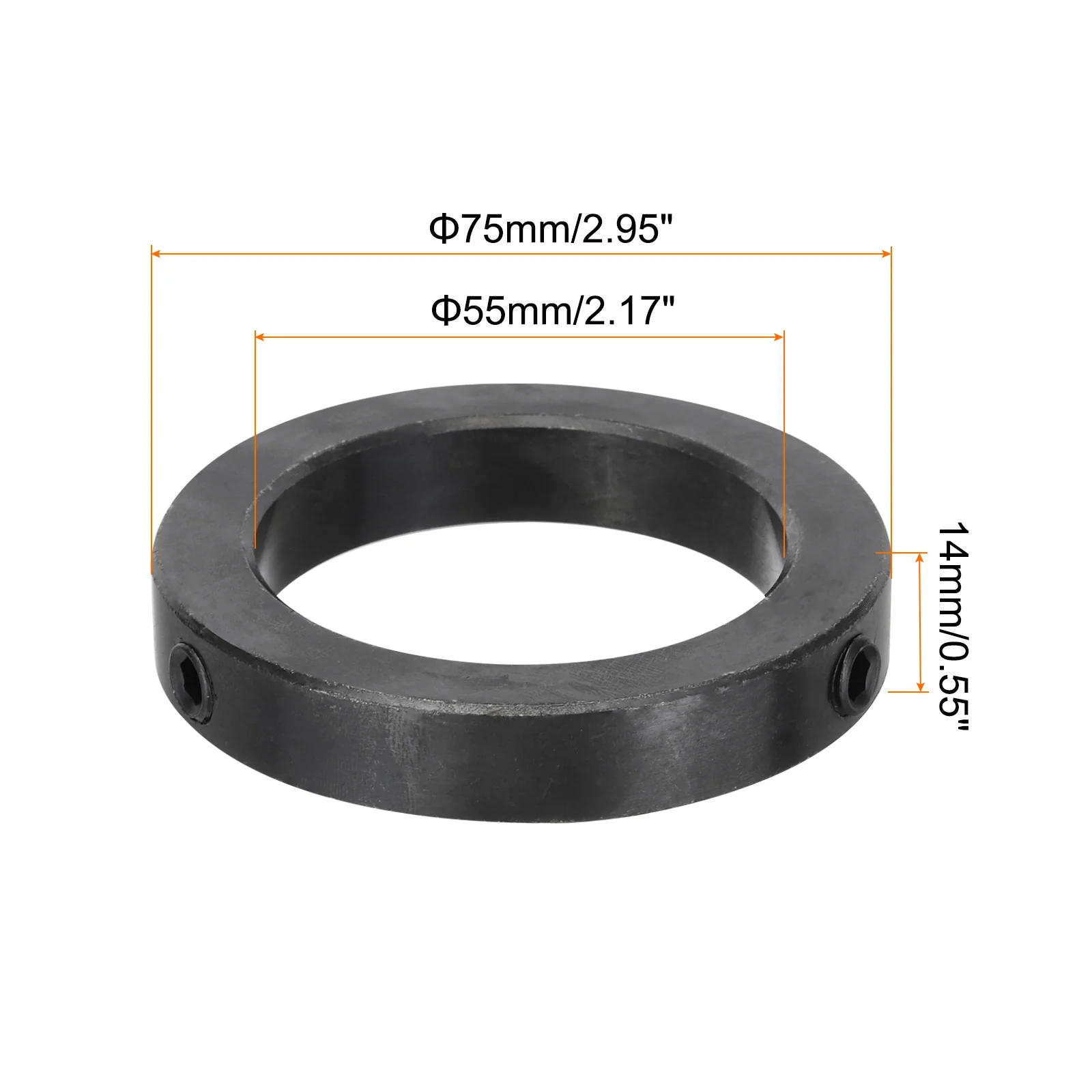 Shaft Collar Bore, Set Screw Style Clamping Collars for Machine Tools Drive Shafts - Image 30