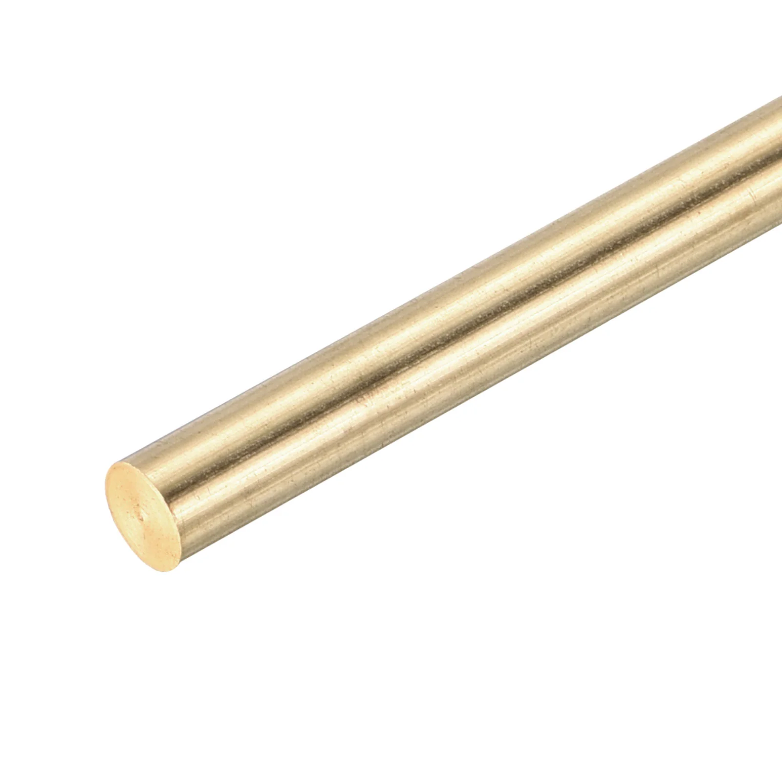 Brass Rod,Brass Solid Round Rod 5mm Diameter 355mm Length Lathe Bar Stock 1pcs
