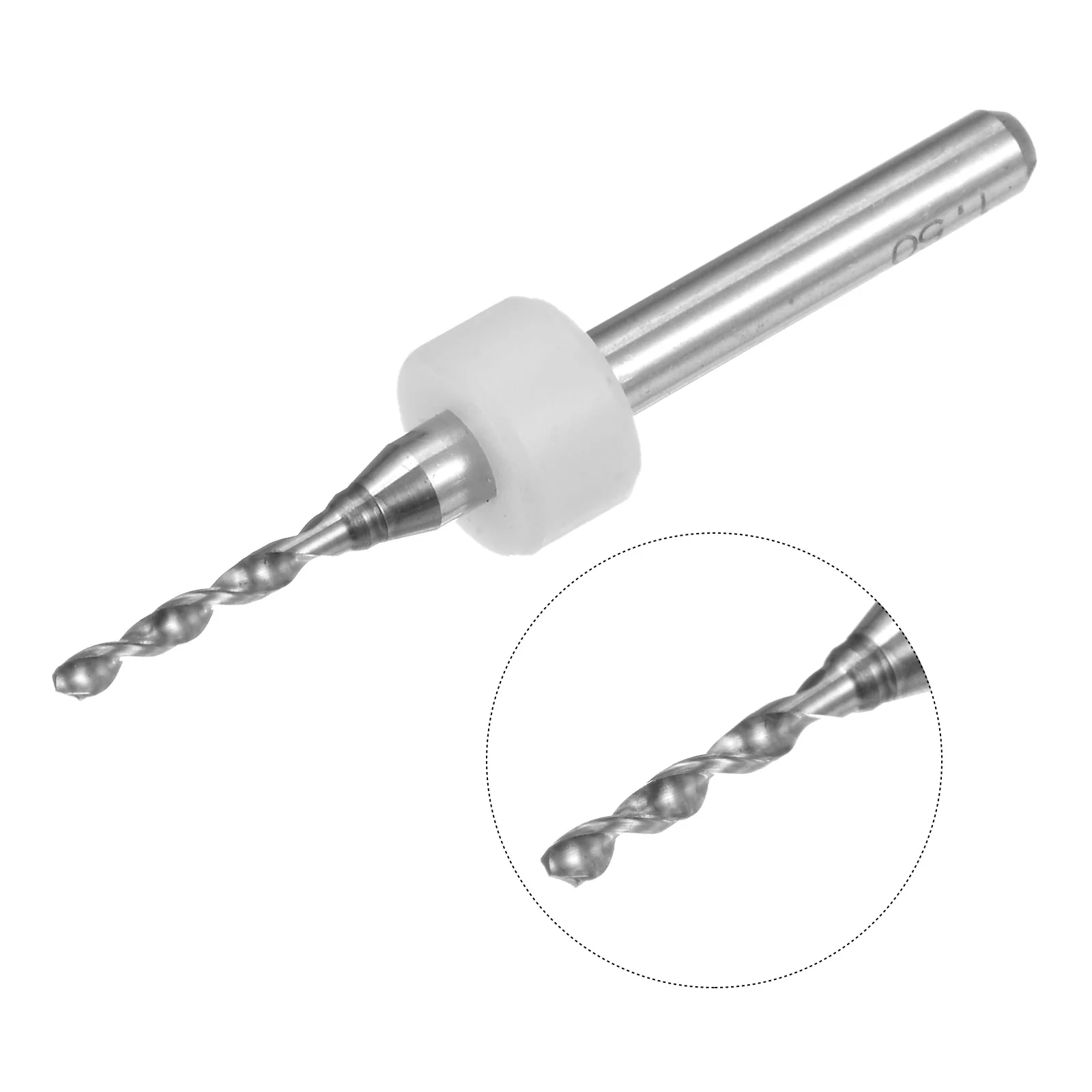 Uxcell 20pcs 1.5mm Carbide CNC Engraving Circuit Board Micro PCB Drill Bits - Image 4
