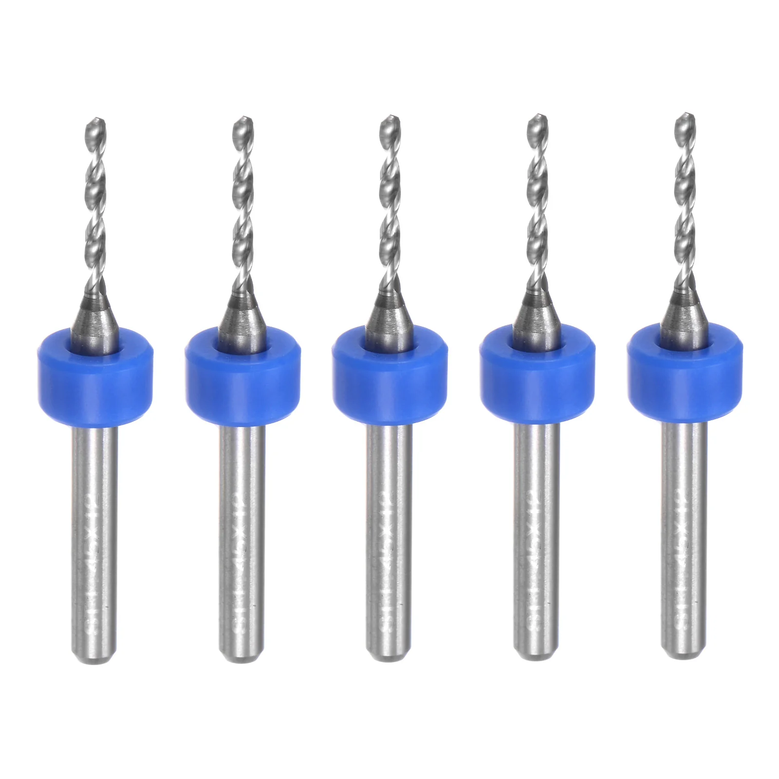 Uxcell 1.45mm Tungsten Carbide CNC Engraving Print Circuit Board PCB Drill Bits 5 Pcs