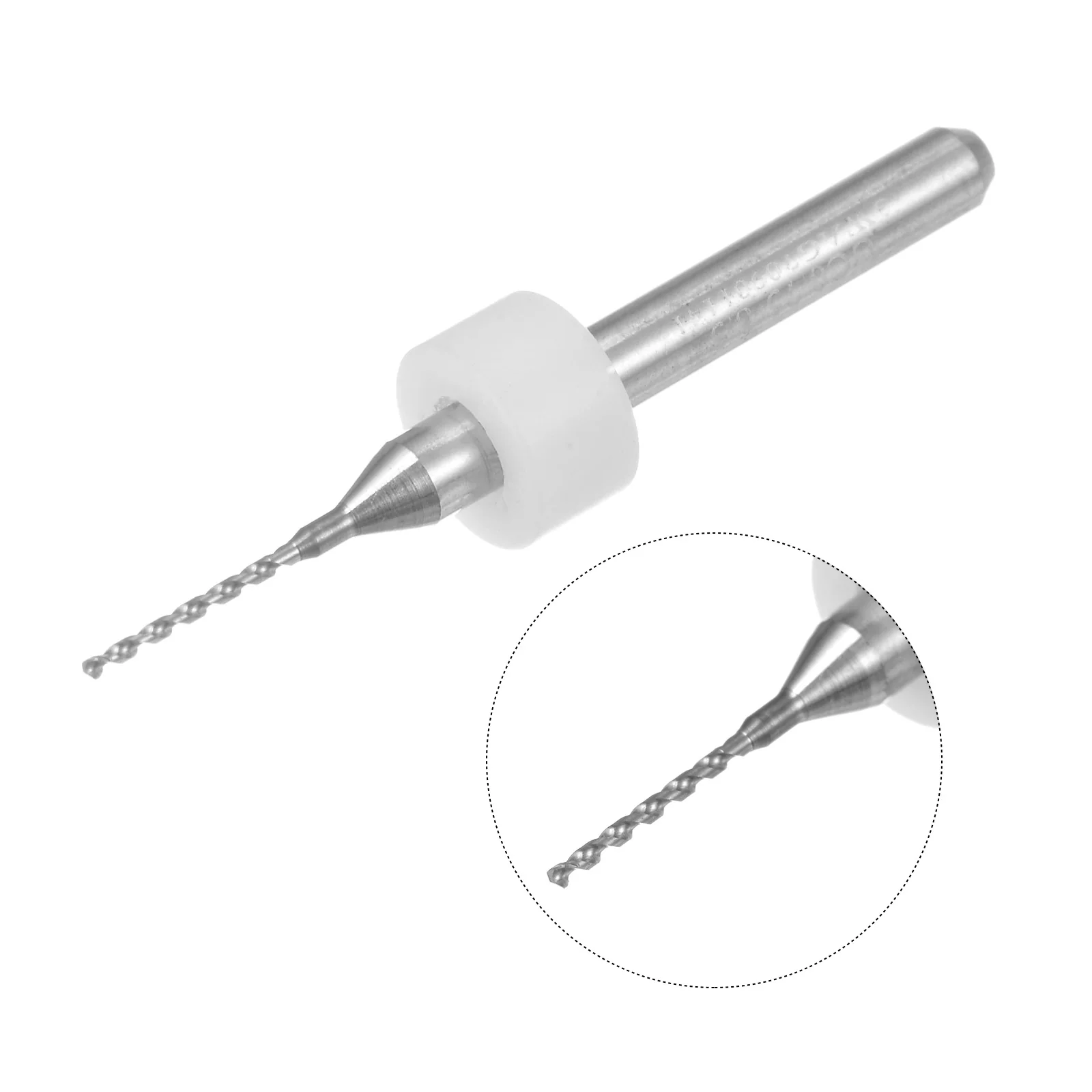 Uxcell 20pcs 0.75mm Carbide CNC Engraving Circuit Board Micro PCB Drill Bits - Image 4