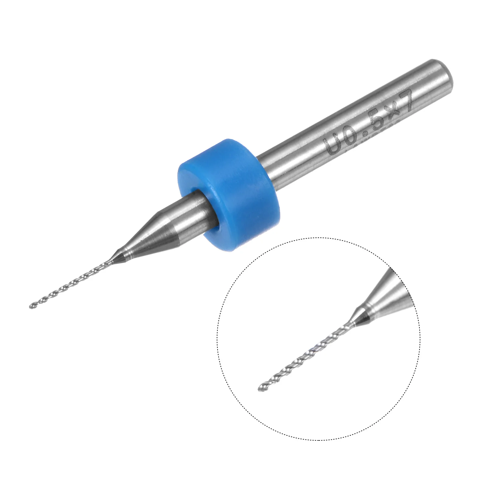 Uxcell 40pcs 0.5mm Tungsten Carbide CNC Engraving Print Circuit Board PCB Drill Bits - Image 3