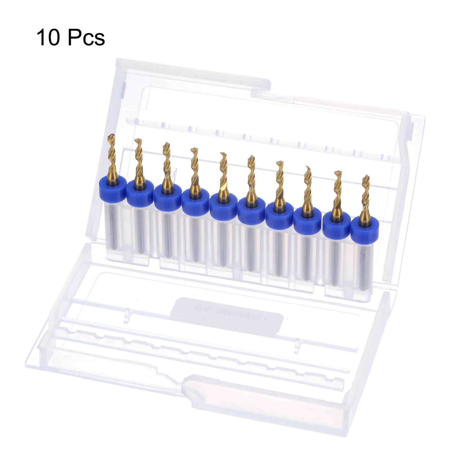 Uxcell 2.1mm PCB Drill Bits 1/8" Shank Carbide Micro Twist Mini Drill Bits, 10pcs - Image 5