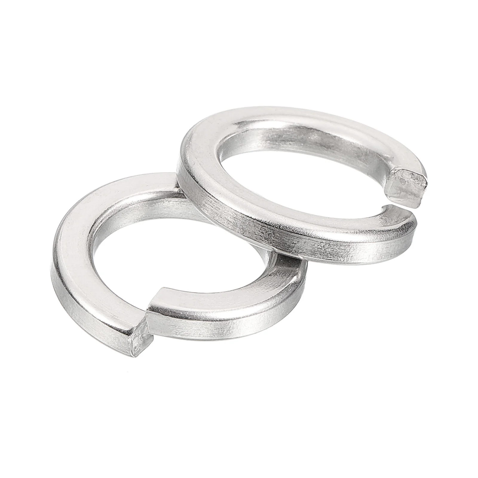 Uxcell 10 Pcs Spring Lock Washer, 316 Stainless Steel M14 Split Lock Washer Assortment