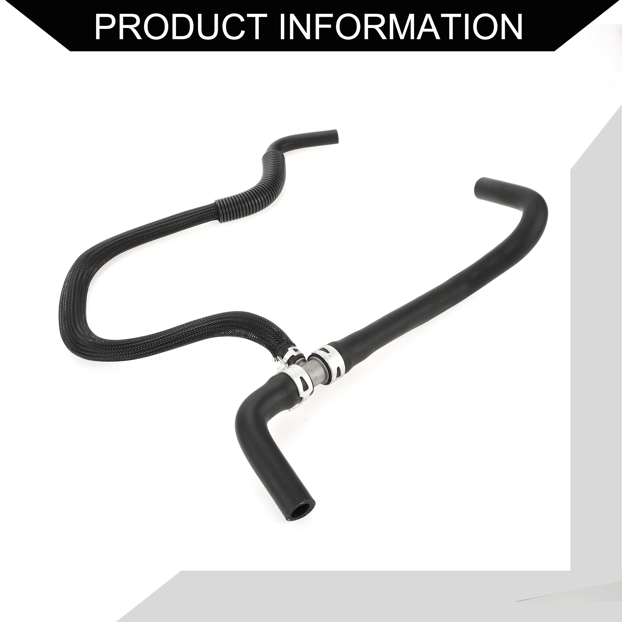 No.55038134AF HVAC Heater Hose Assembly for Chrysler 300 2005-2023 for Dodge Charger 2006-2023 / Inner Radiator Coolant Hose / Durable Rubber / 1 Pcs Black - Image 7