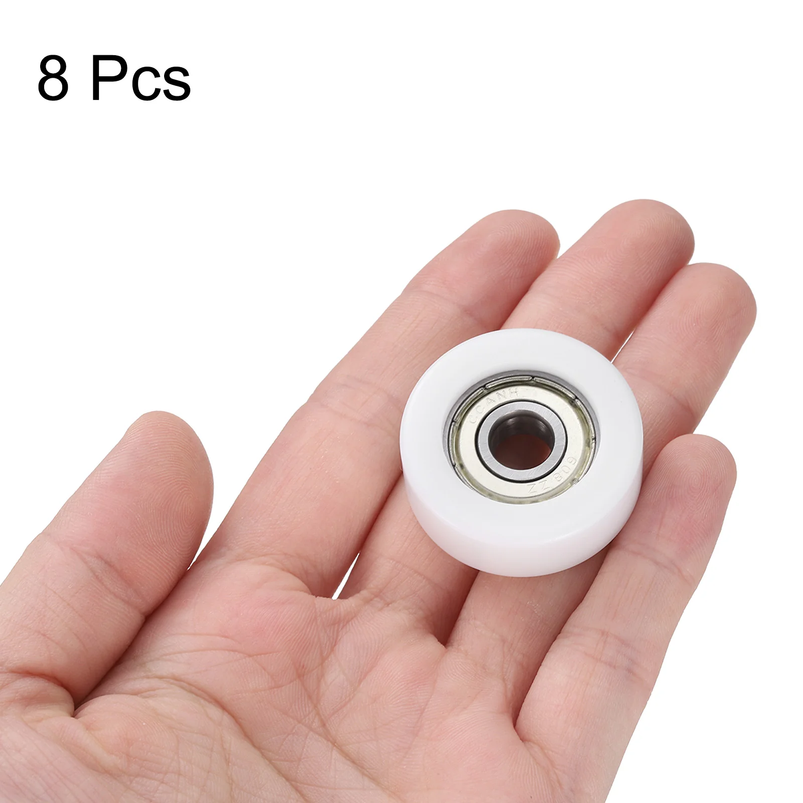 Uxcell 8Pcs Ball Bearing Guide 8x32x12mm Double Metal Shielded Chrome Steel - Image 4