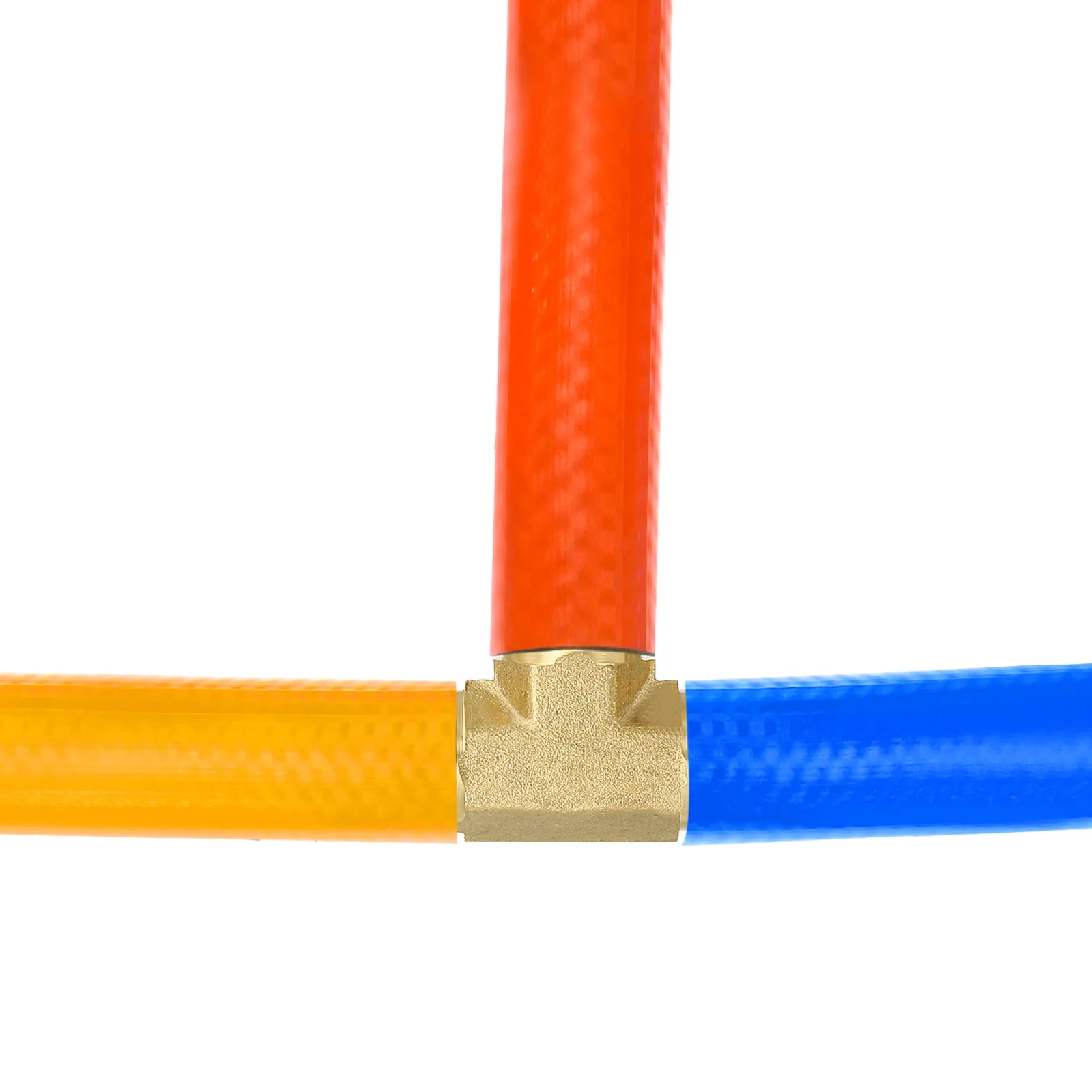 3/16" Barb Tee Fitting 3 Way Union T-Shaped Brass Hose Barbed Fittings - Image 5
