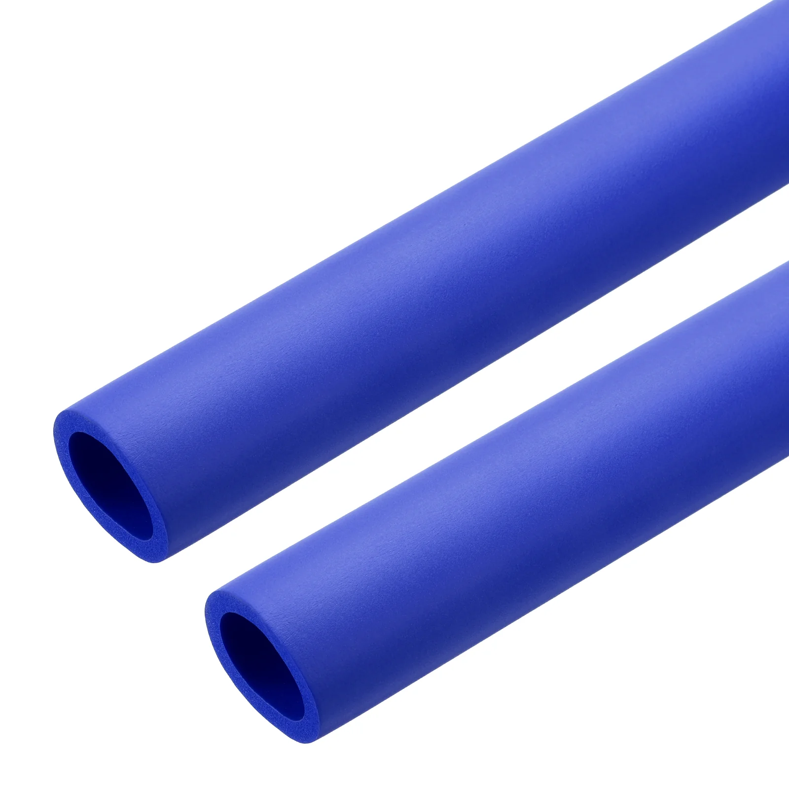 Uxcell 2pcs 3.3ft Foam Pipe Insulation Tube 1 inch(25mm) ID 33.6mm OD, Blue