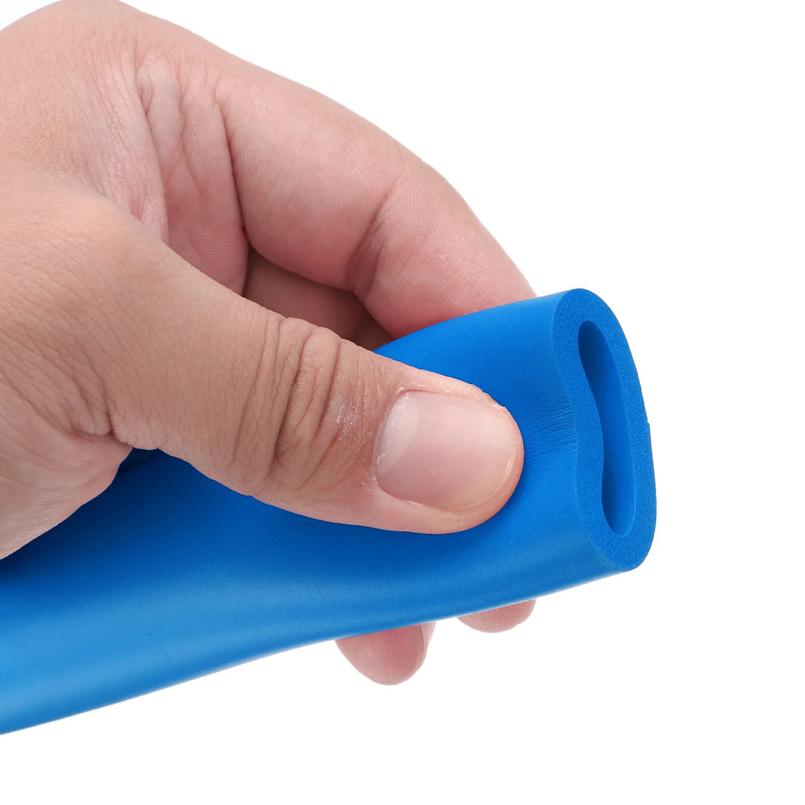 Uxcell Foam Tubing for Handle Grip Support Pipe Insulation 22mm ID 33mm OD 1m Blue - Image 4