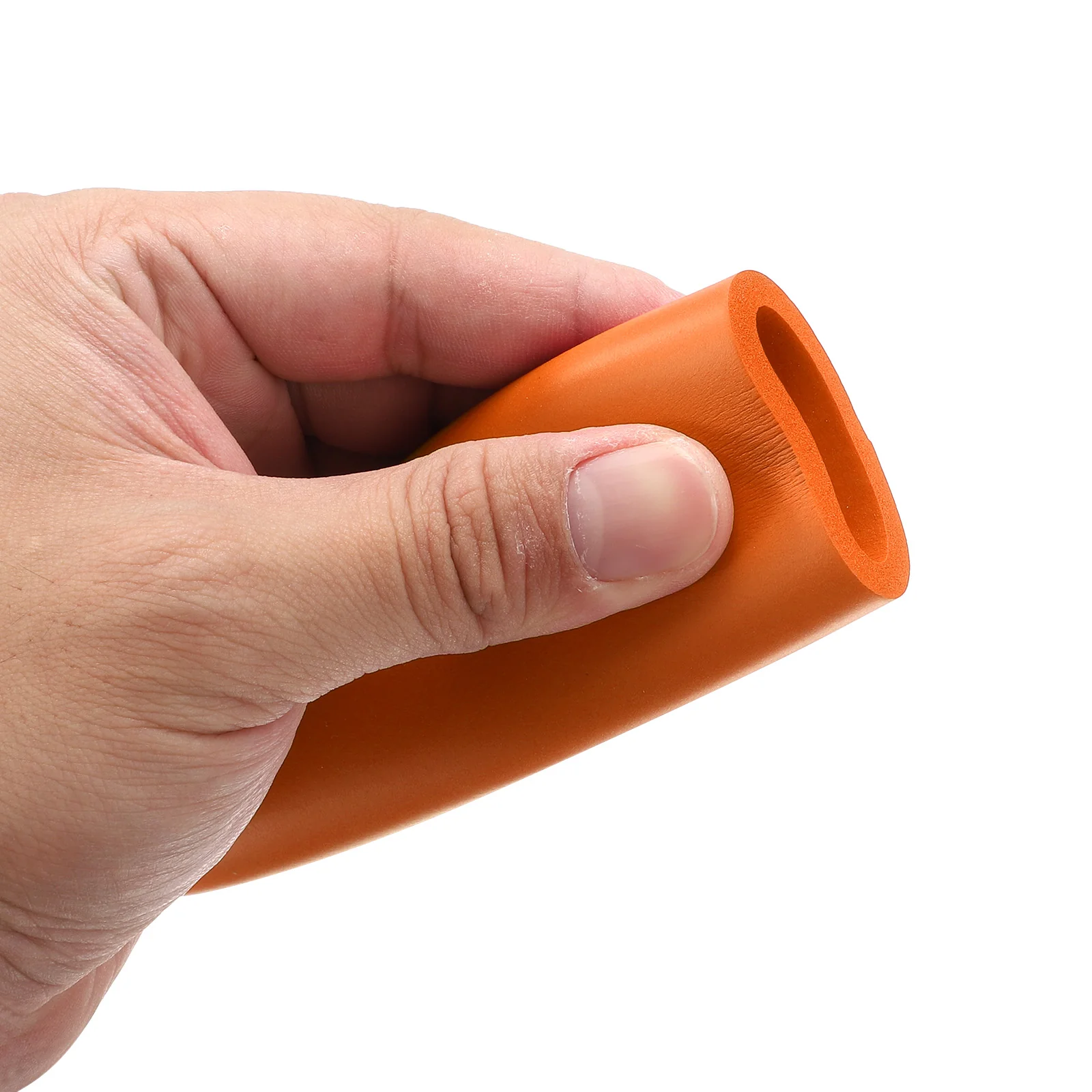 Uxcell Foam Tubing for Handle Grip Support Pipe Insulation 28mm ID 35mm OD 1m Orange - Image 4