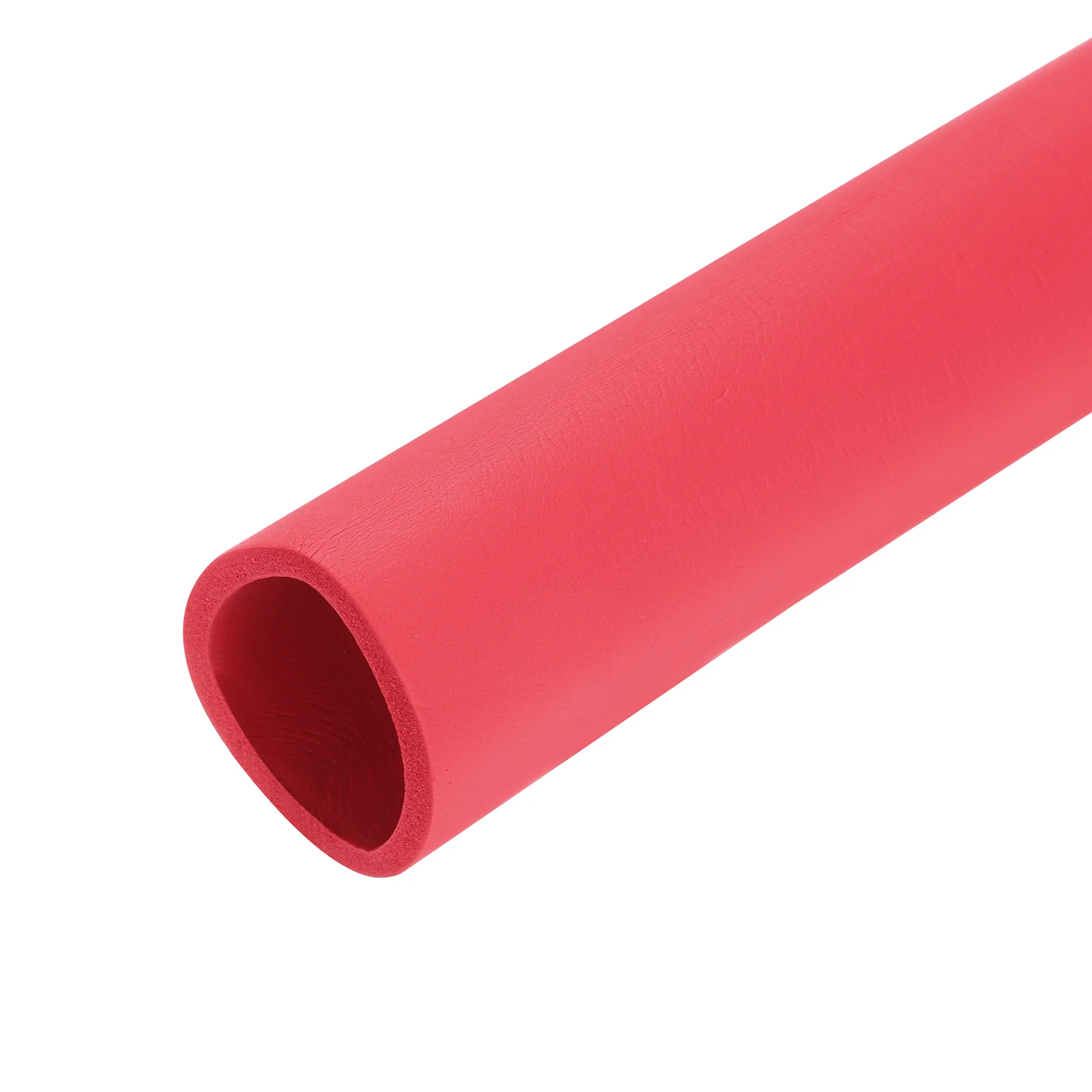 Uxcell Pipe Insulation Tube Foam Tubing for Handle Grip 44mm ID 54mm OD 2m Red