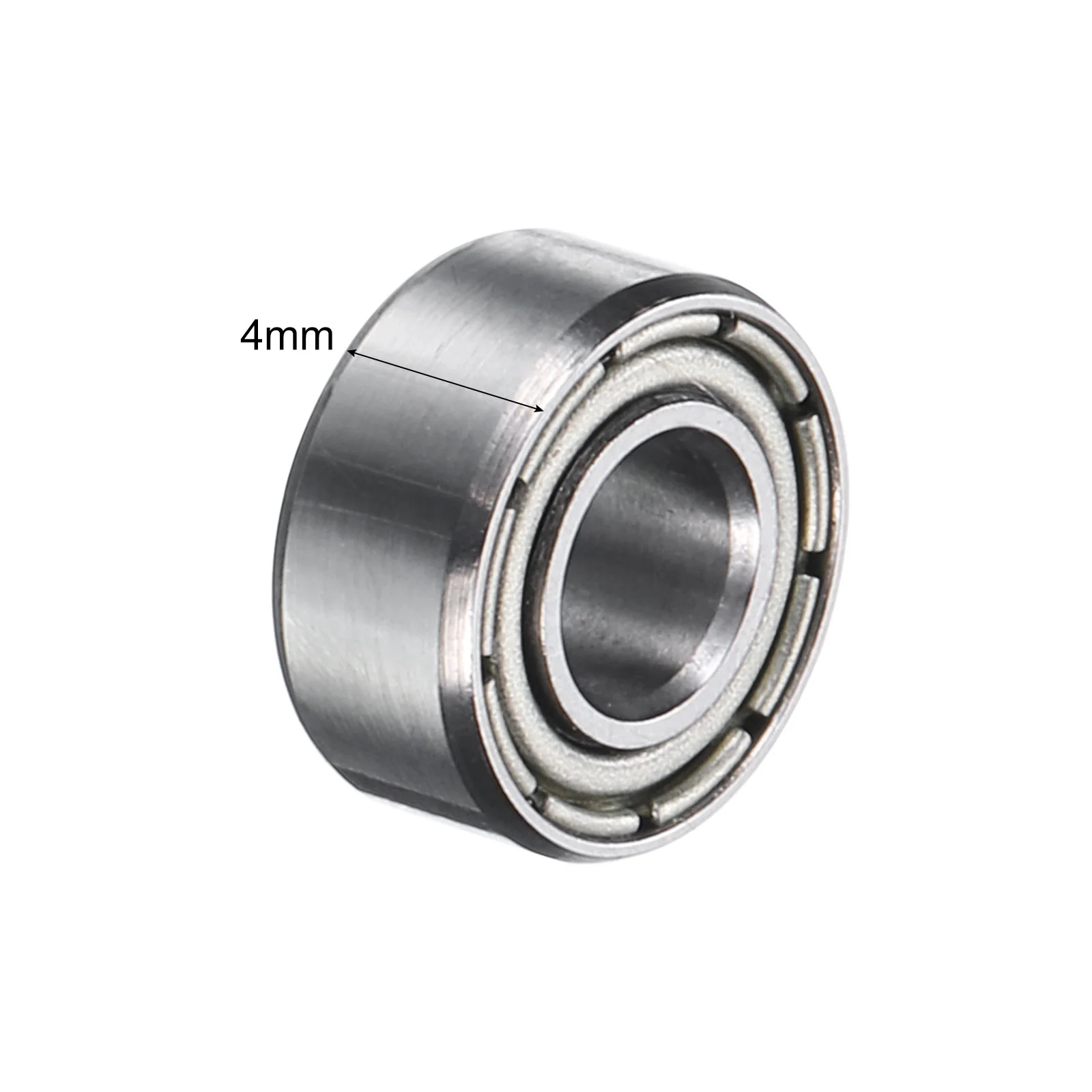 Uxcell 30pcs 684ZZ Deep Groove Ball Bearings 4x9x4mm Sealed, P0 (ABEC 1) - Image 3