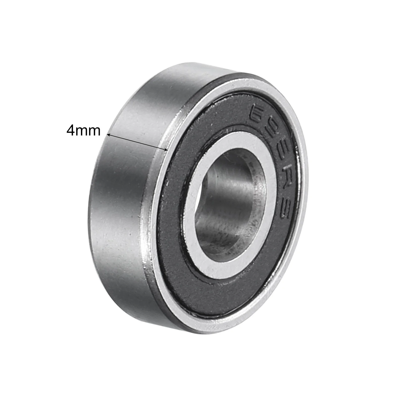 Uxcell 20pcs 695-2RS Deep Groove Ball Bearings 5x13x4mm Shielded, P0 (ABEC 1) - Image 3