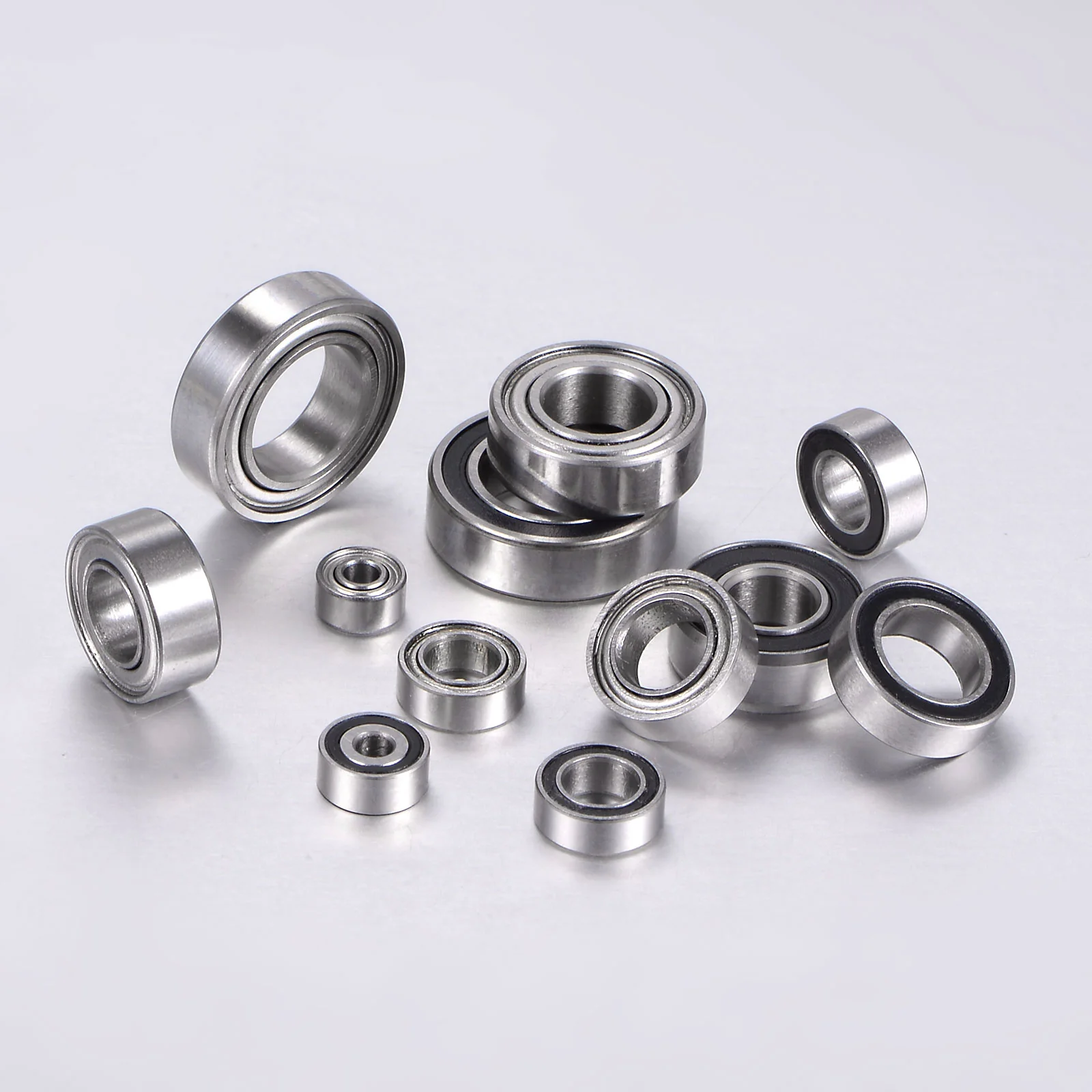 Uxcell 20pcs 695-2RS Deep Groove Ball Bearings 5x13x4mm Shielded, P0 (ABEC 1) - Image 5