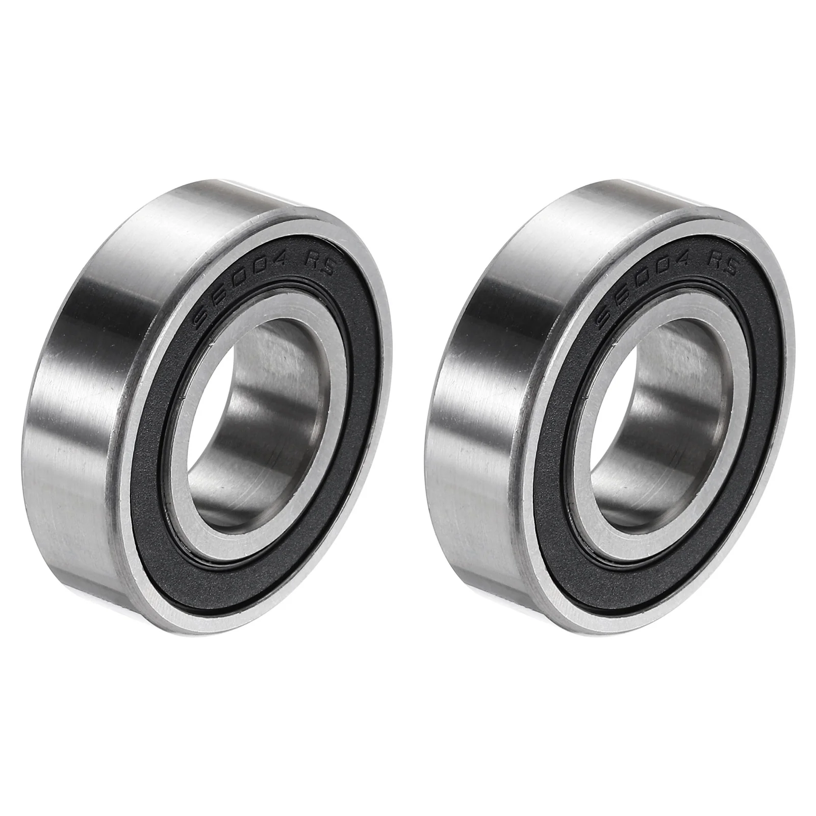 Uxcell 2Pcs S6004-2RS Deep Groove Ball Bearings 20mmx42mmx12mm Sealed Stainless Steel