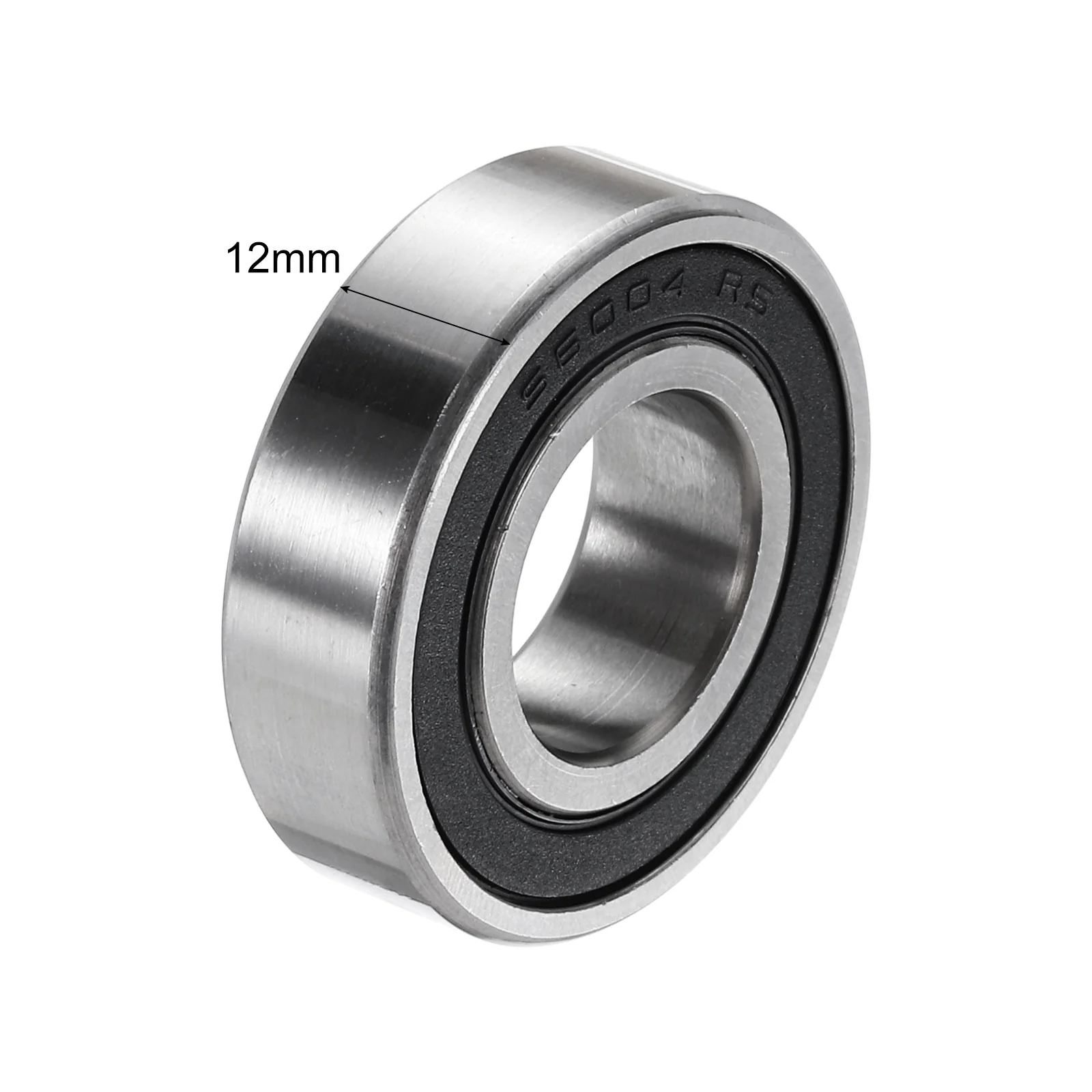 Uxcell 2Pcs S6004-2RS Deep Groove Ball Bearings 20mmx42mmx12mm Sealed Stainless Steel - Image 3