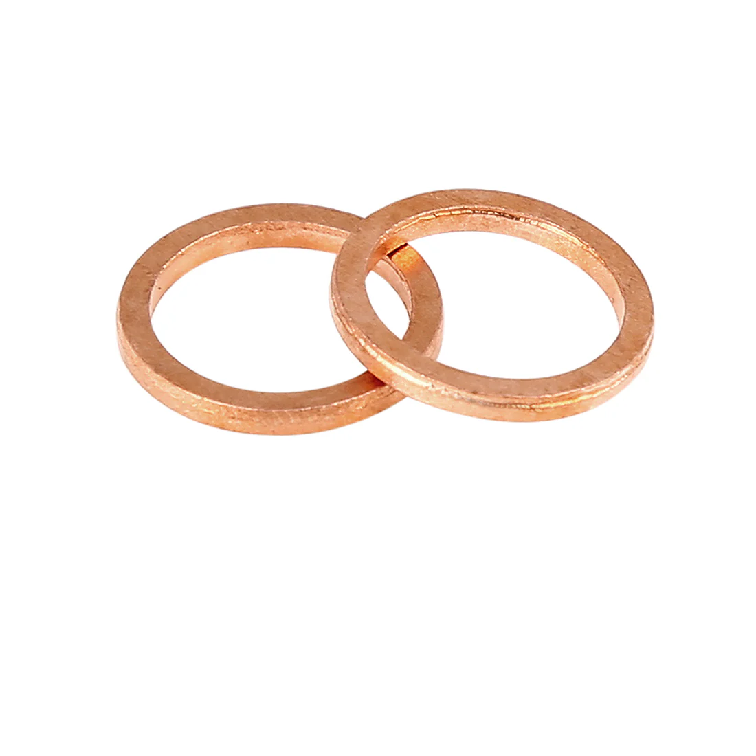 Automotive Universal Copper Washer Flat Sealing Gasket Ring Spacer 10 x 13 x 1.5mm 10pcs - Image 5