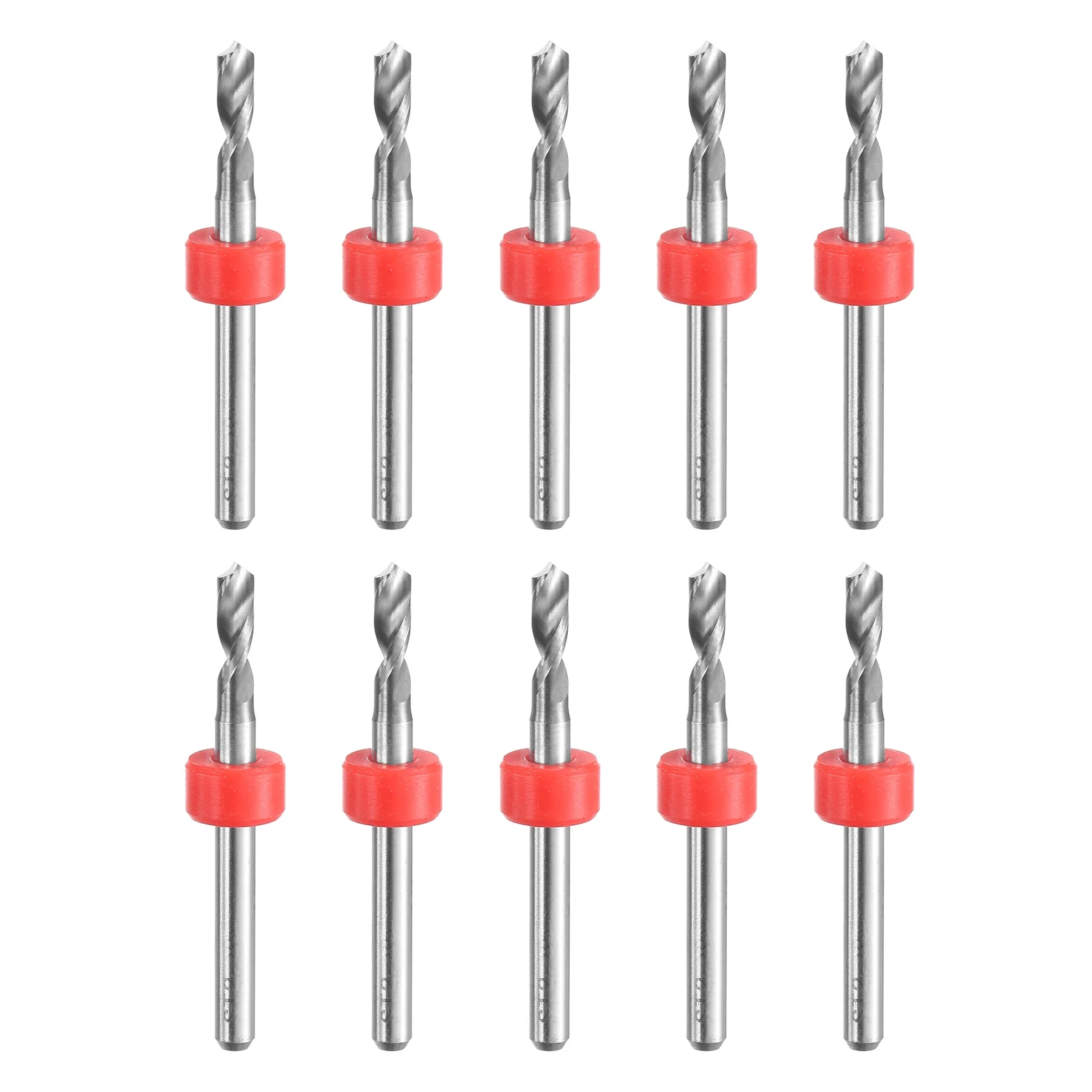 Uxcell 2.85mm Tungsten Carbide CNC Engraving Print Circuit Board PCB Drill Bits 10 Pcs
