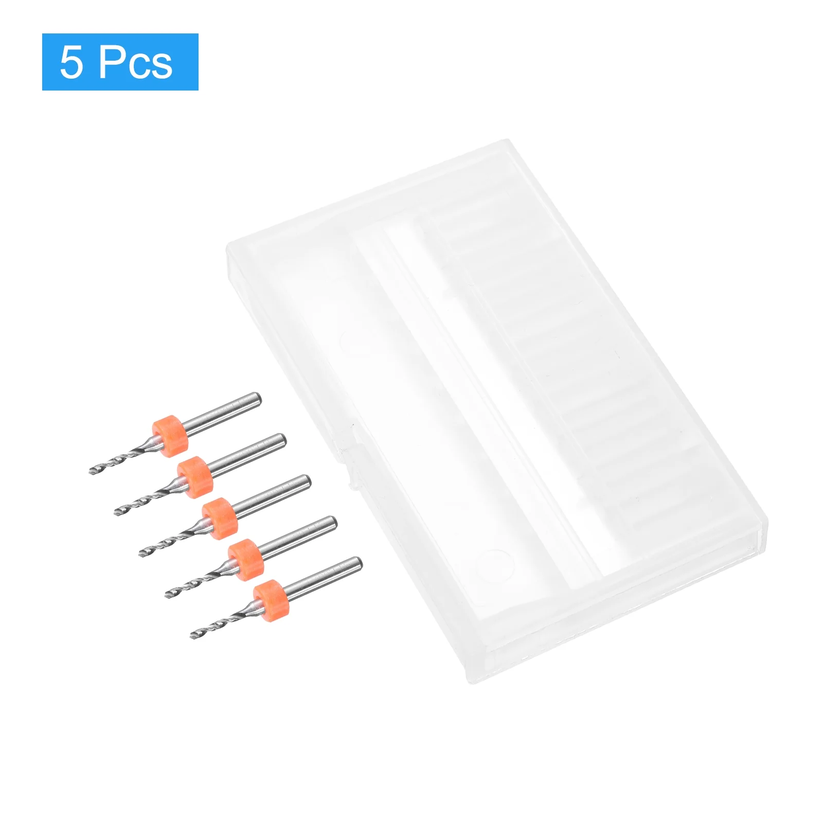 Uxcell 1.65mm Tungsten Carbide CNC Engraving Print Circuit Board PCB Drill Bits 5 Pcs - Image 3
