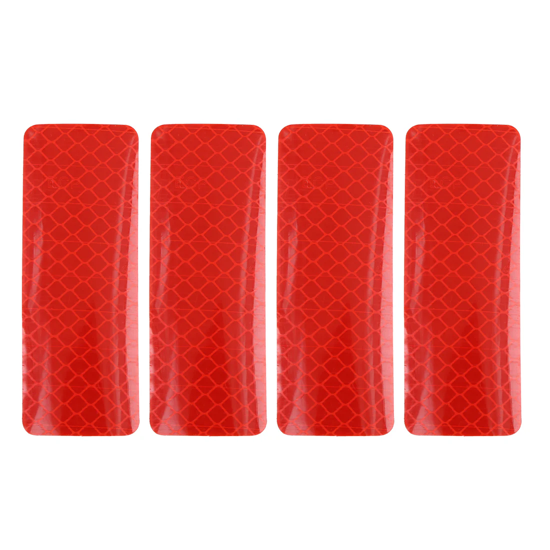 12pcs Red Rear Bumper Reflector Car Reflective Stickers Warning Tape 3 x 8cm - Image 4