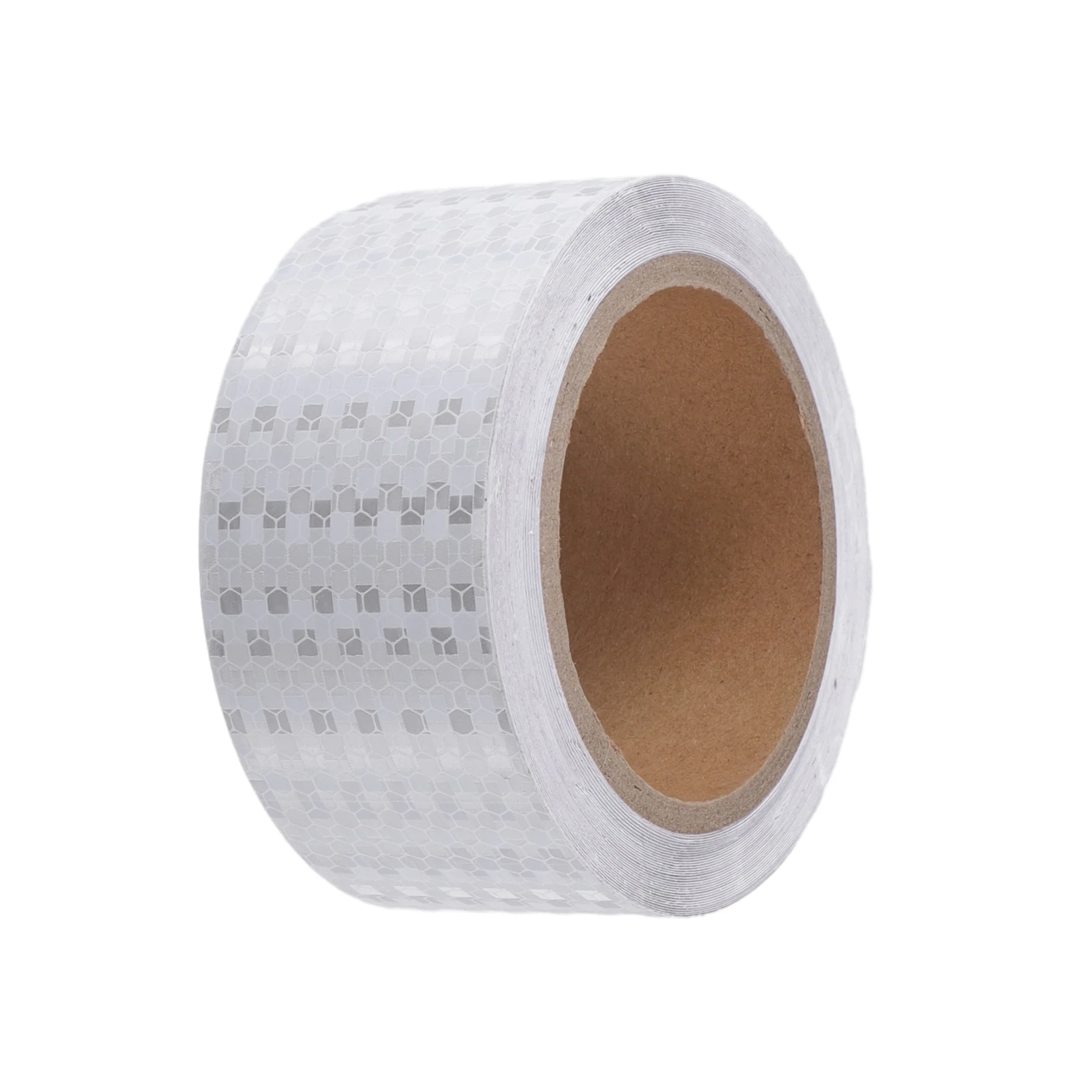 Universal Reflective Tape Automobiles Motorcycles High Brightness Reflective Sheet, 5cmx9m, Durable, PVC, Silver Tone