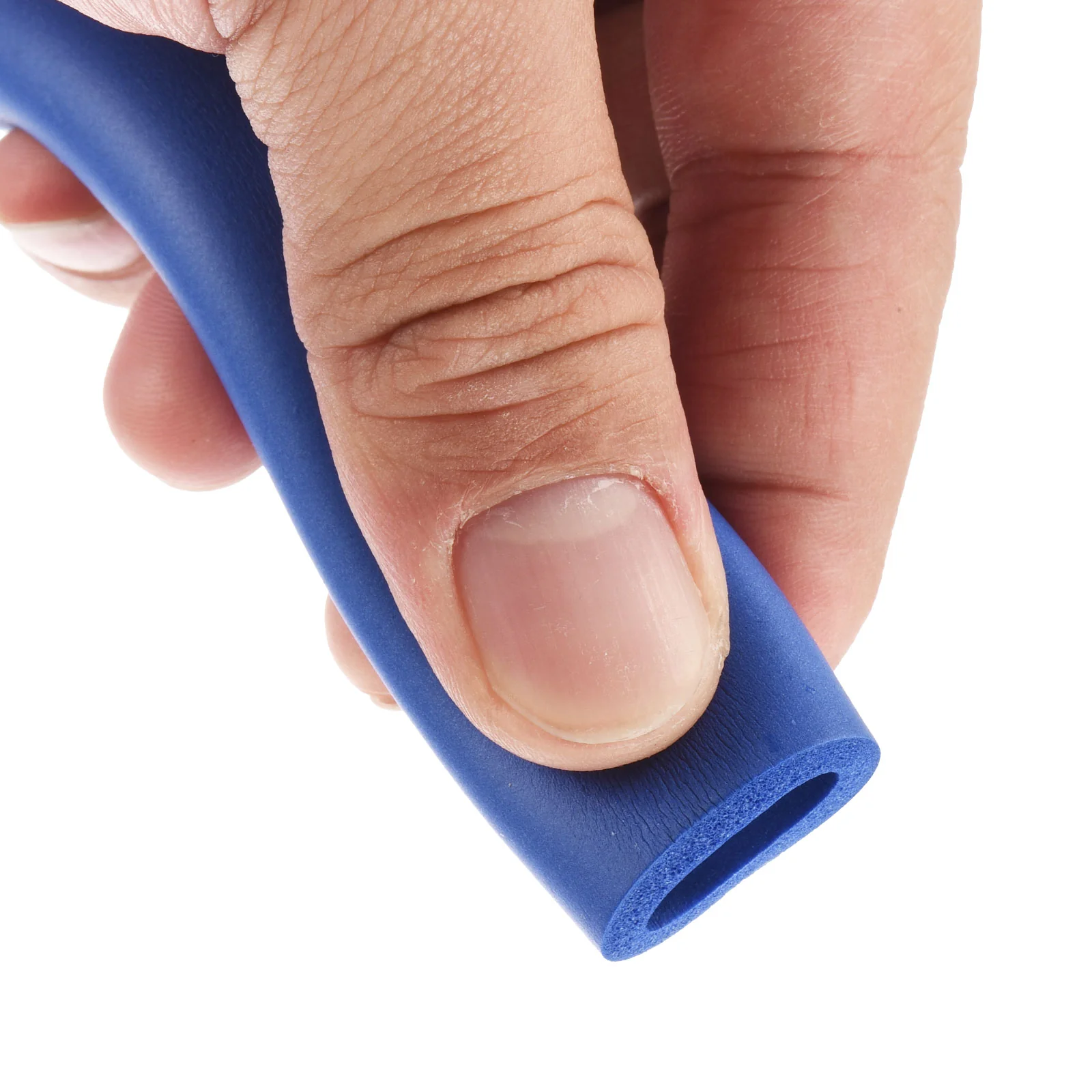 Uxcell Foam Tubing for Handle Grip Support Pipe Insulation 14mm ID 22mm OD 2m Blue - Image 4