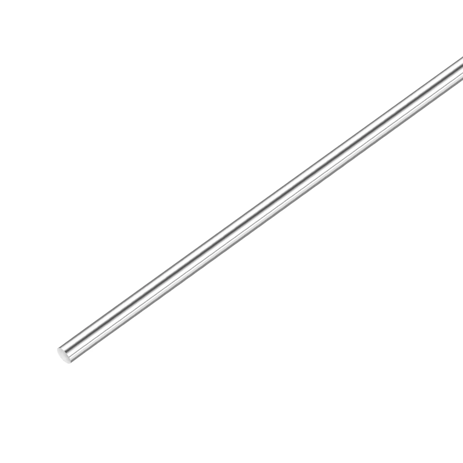 5/16 Inch x 16.5 Inch 304 Stainless Steel Solid Round Rods Metal Lathe Bar Stock for DIY Craft 1 Pcs