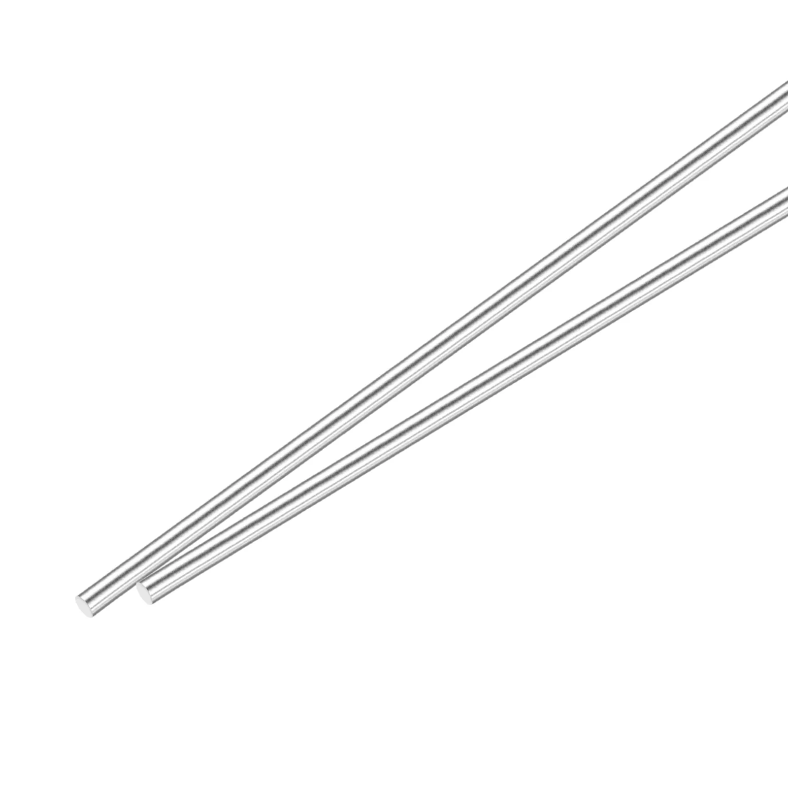 3/16 Inch x 9.8 Inch 304 Stainless Steel Solid Round Rods Metal Lathe Bar Stock for DIY Craft 2 Pcs