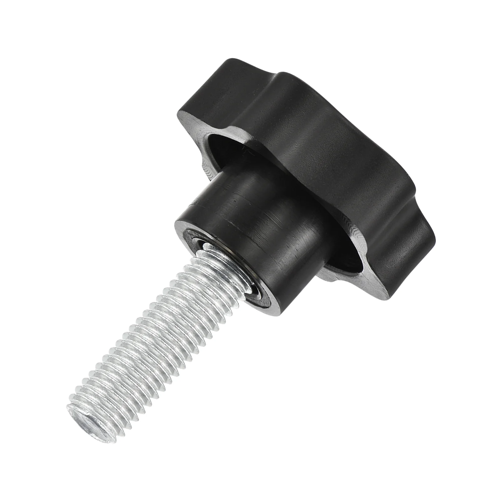 Uxcell Star Knobs, M12x35mm Plastic Hex Shaped Clamping Handle Screw Knobs, Hand Tightening Star Screw Knob for Machinery Umbrella Base Replacement